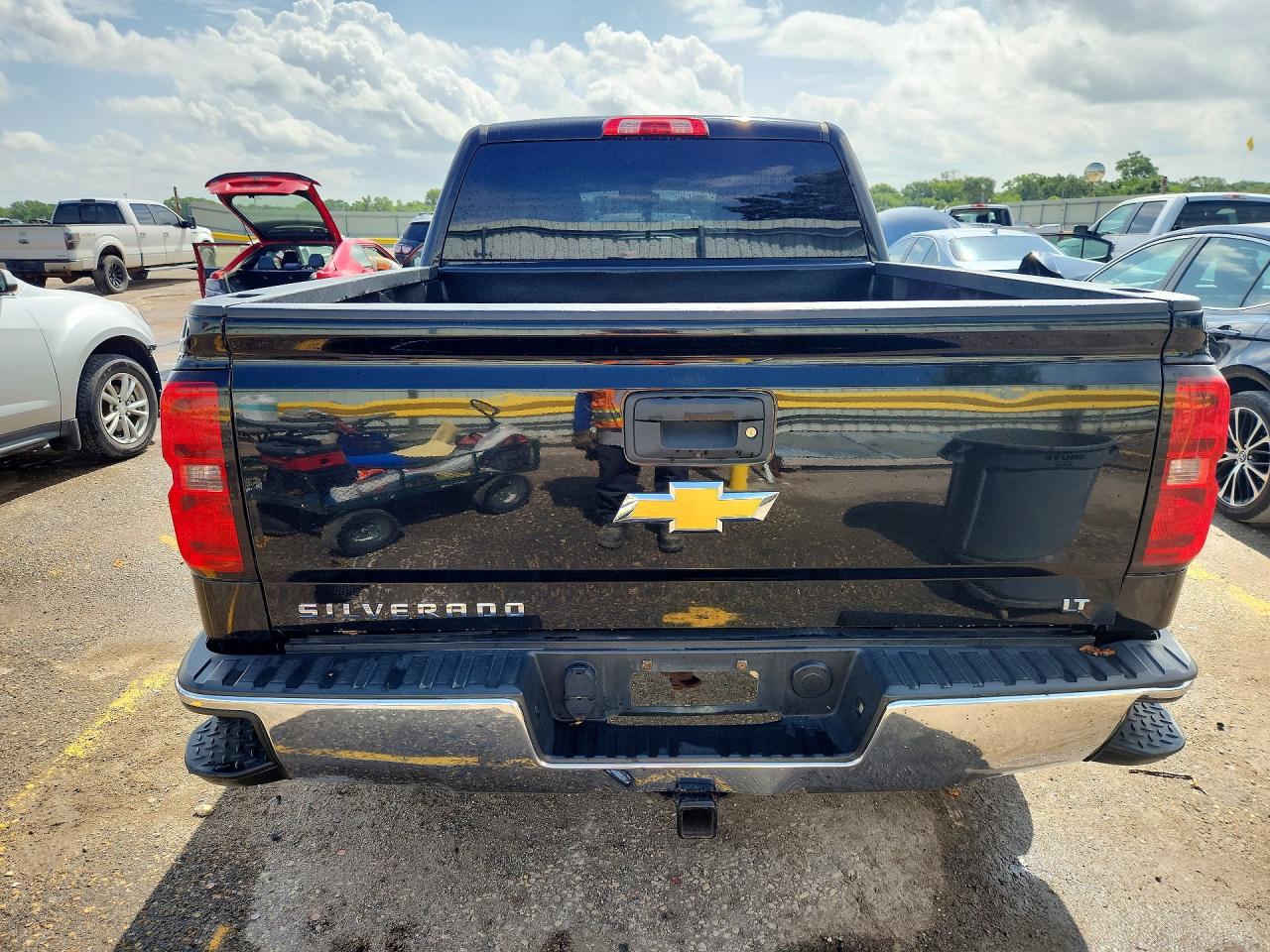2014 Chevrolet Silverado C1500 Lt Черный vin: 3GCPCREH9EG262658