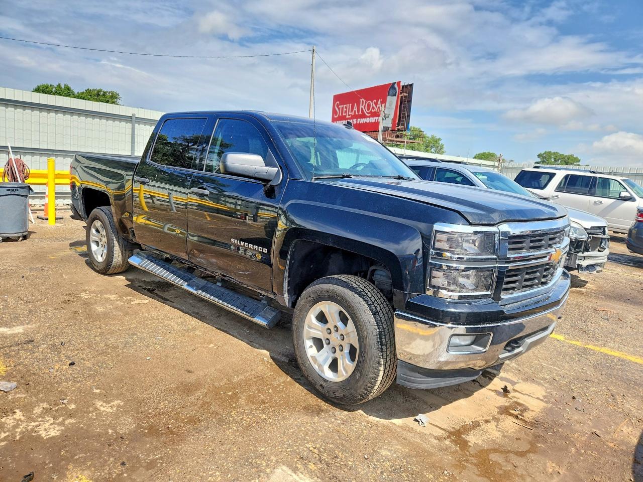 2014 Chevrolet Silverado C1500 Lt Черный vin: 3GCPCREH9EG262658