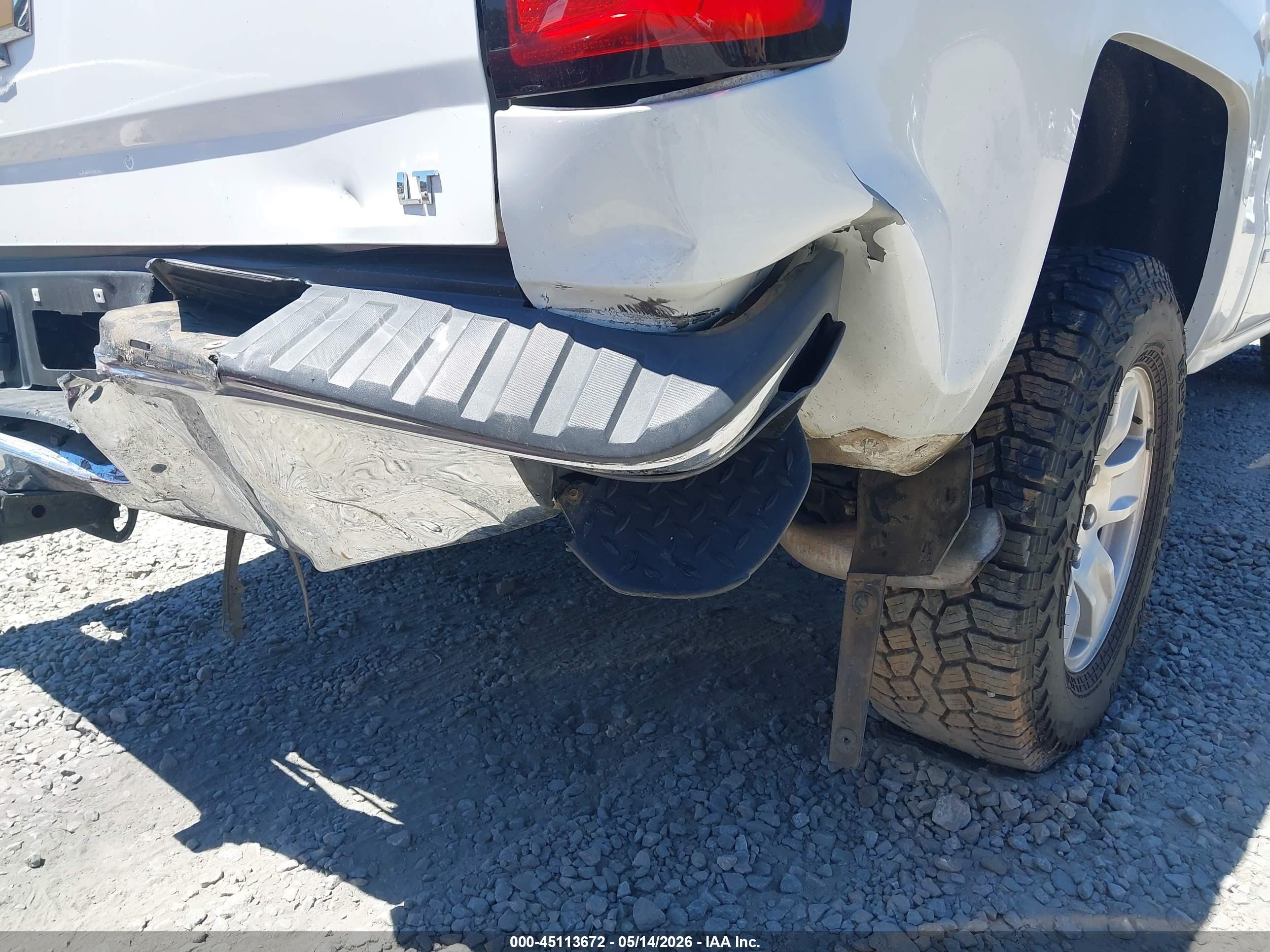 2015 Chevrolet Silverado 1500 1lt Белый vin: 3GCPCREH9FG390061