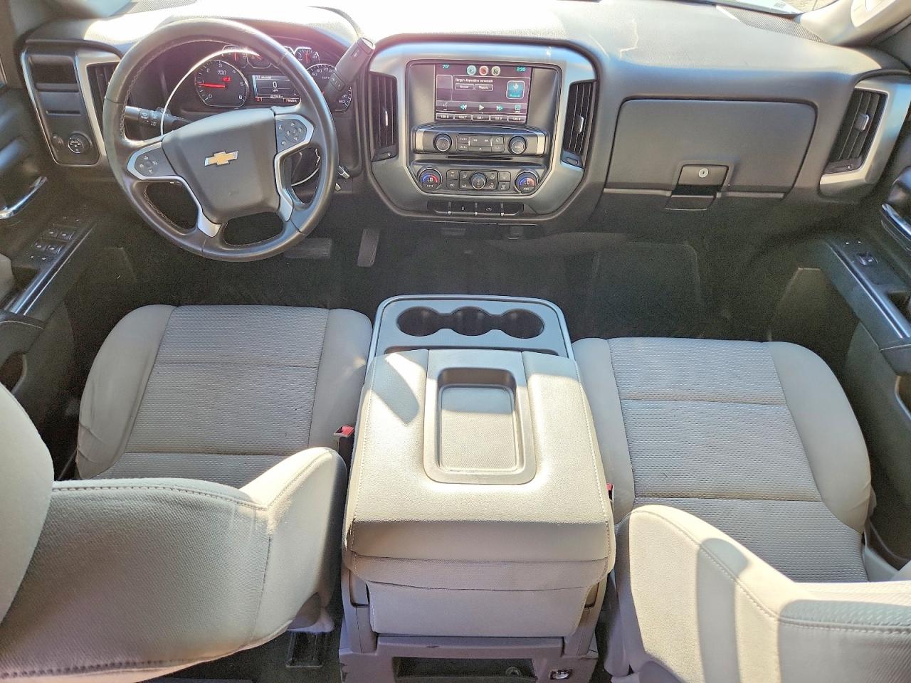2014 Chevrolet Silverado C1500 Lt Gray vin: 3GCPCREHXEG484058