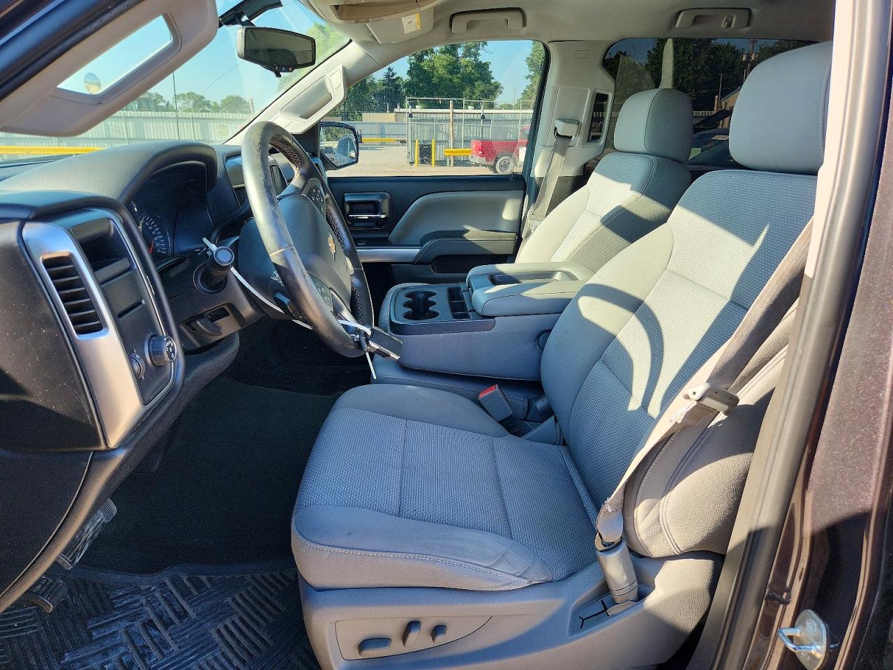 2014 Chevrolet Silverado C1500 Lt Gray vin: 3GCPCREHXEG484058