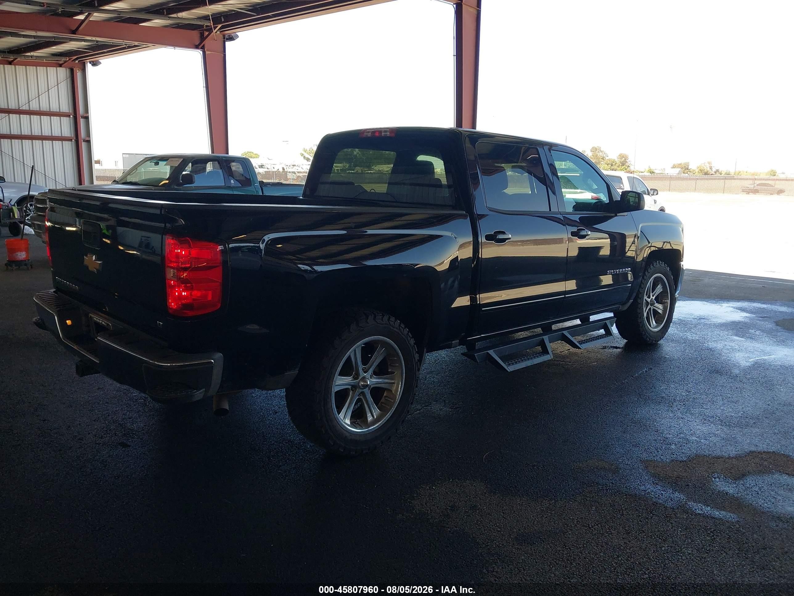 2016 Chevrolet Silverado 1500 Lt Black vin: 3GCPCREHXGG382990