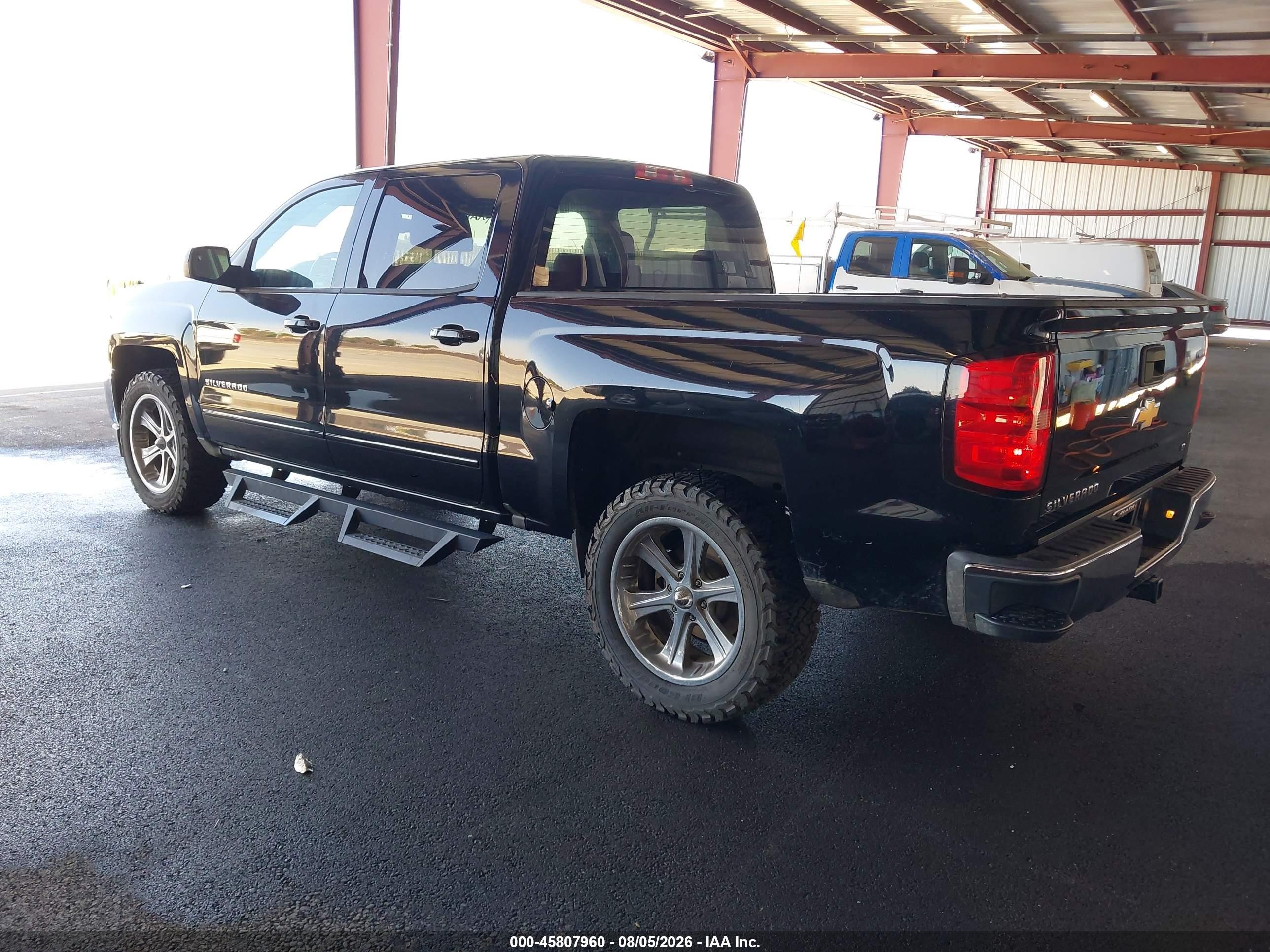 2016 Chevrolet Silverado 1500 Lt Black vin: 3GCPCREHXGG382990