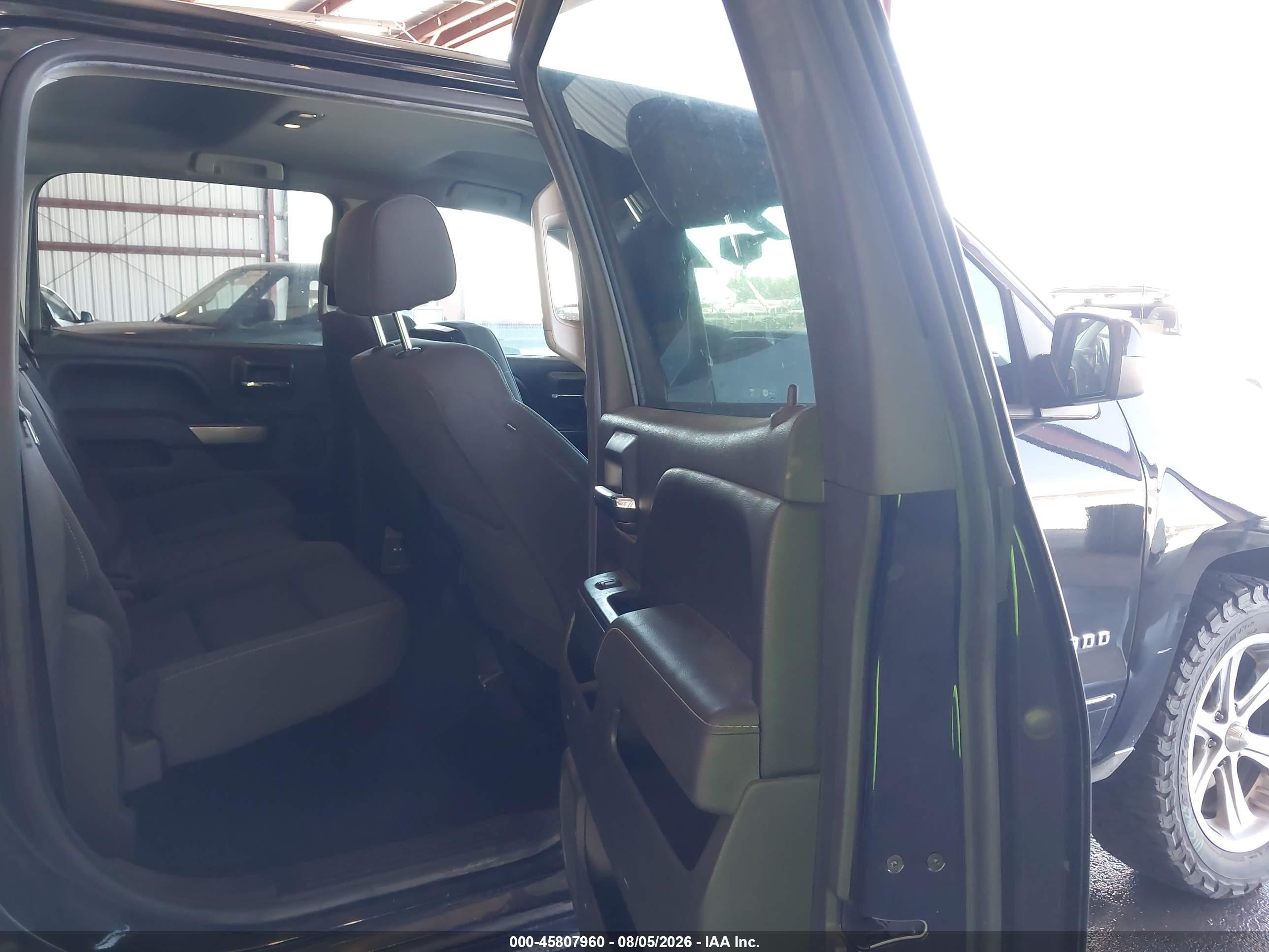 2016 Chevrolet Silverado 1500 Lt Black vin: 3GCPCREHXGG382990