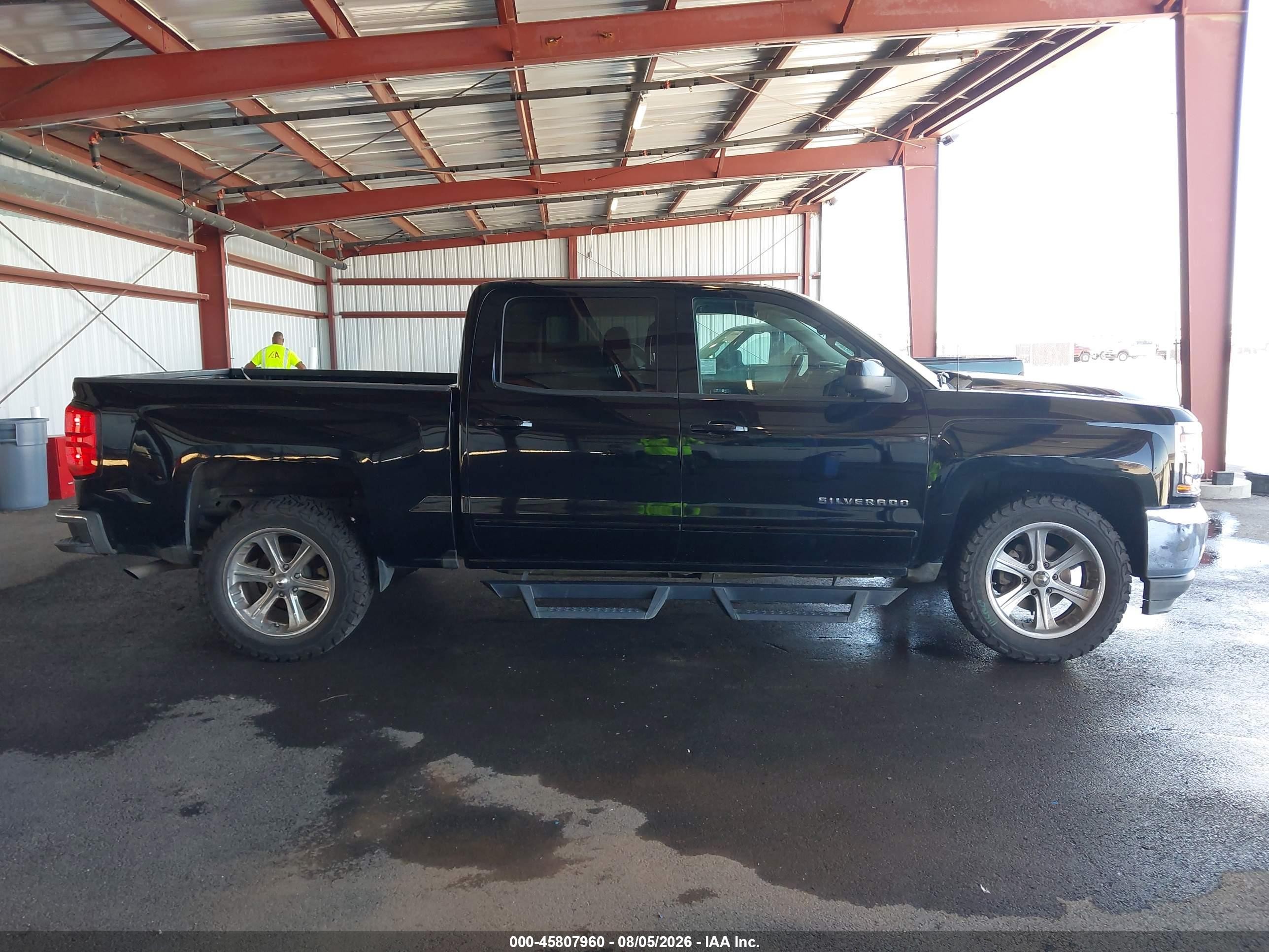 2016 Chevrolet Silverado 1500 Lt Black vin: 3GCPCREHXGG382990