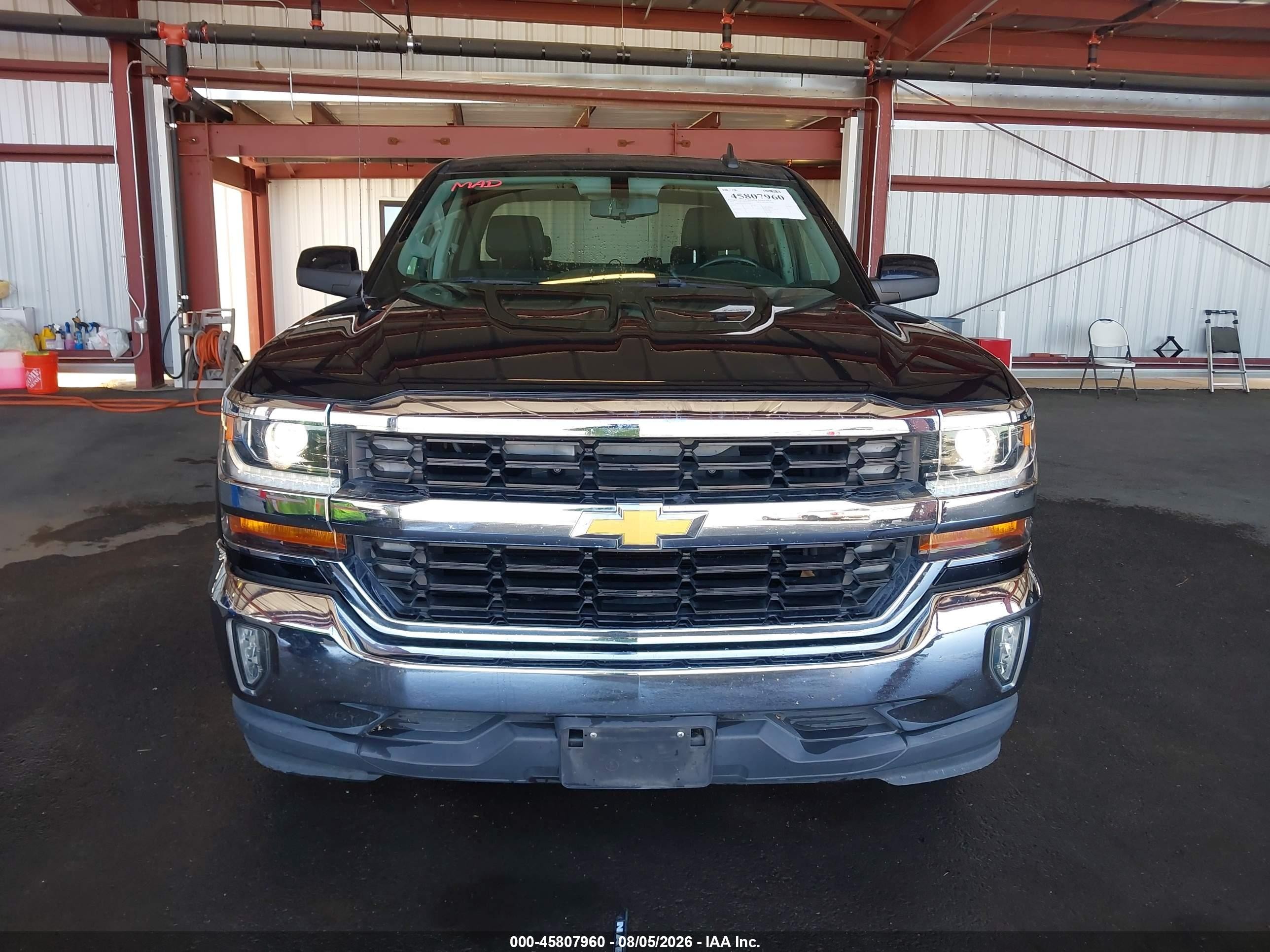 2016 Chevrolet Silverado 1500 Lt Black vin: 3GCPCREHXGG382990
