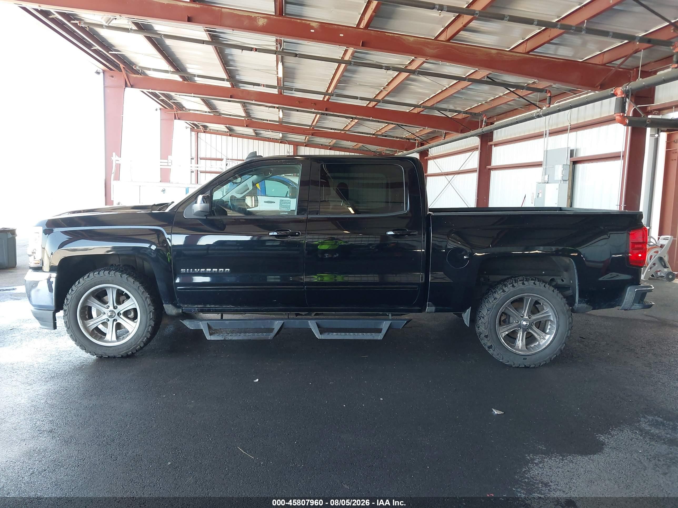 2016 Chevrolet Silverado 1500 Lt Black vin: 3GCPCREHXGG382990