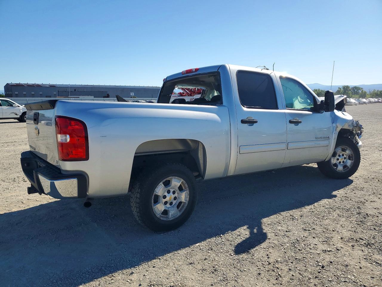 2011 Chevrolet Silverado C1500 Lt Silver vin: 3GCPCSE00BG273805