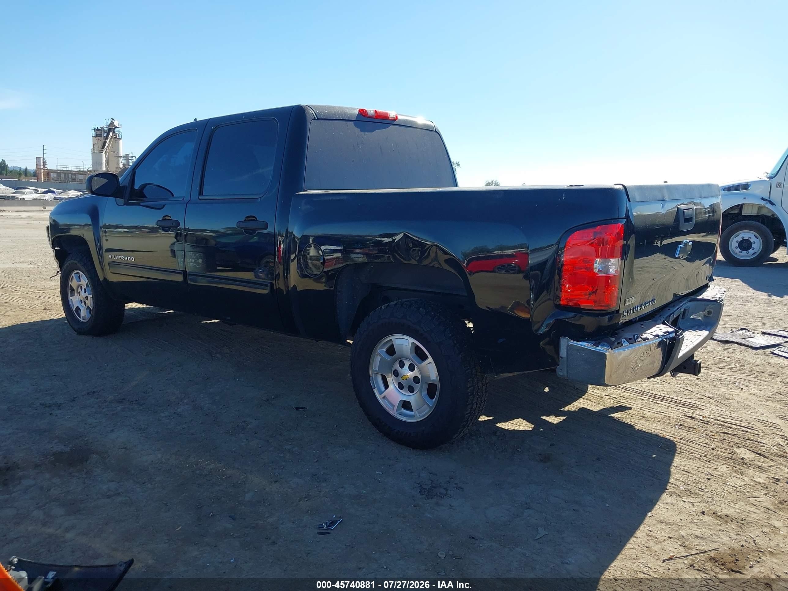 2011 Chevrolet Silverado 1500 Lt Черный vin: 3GCPCSE00BG340614