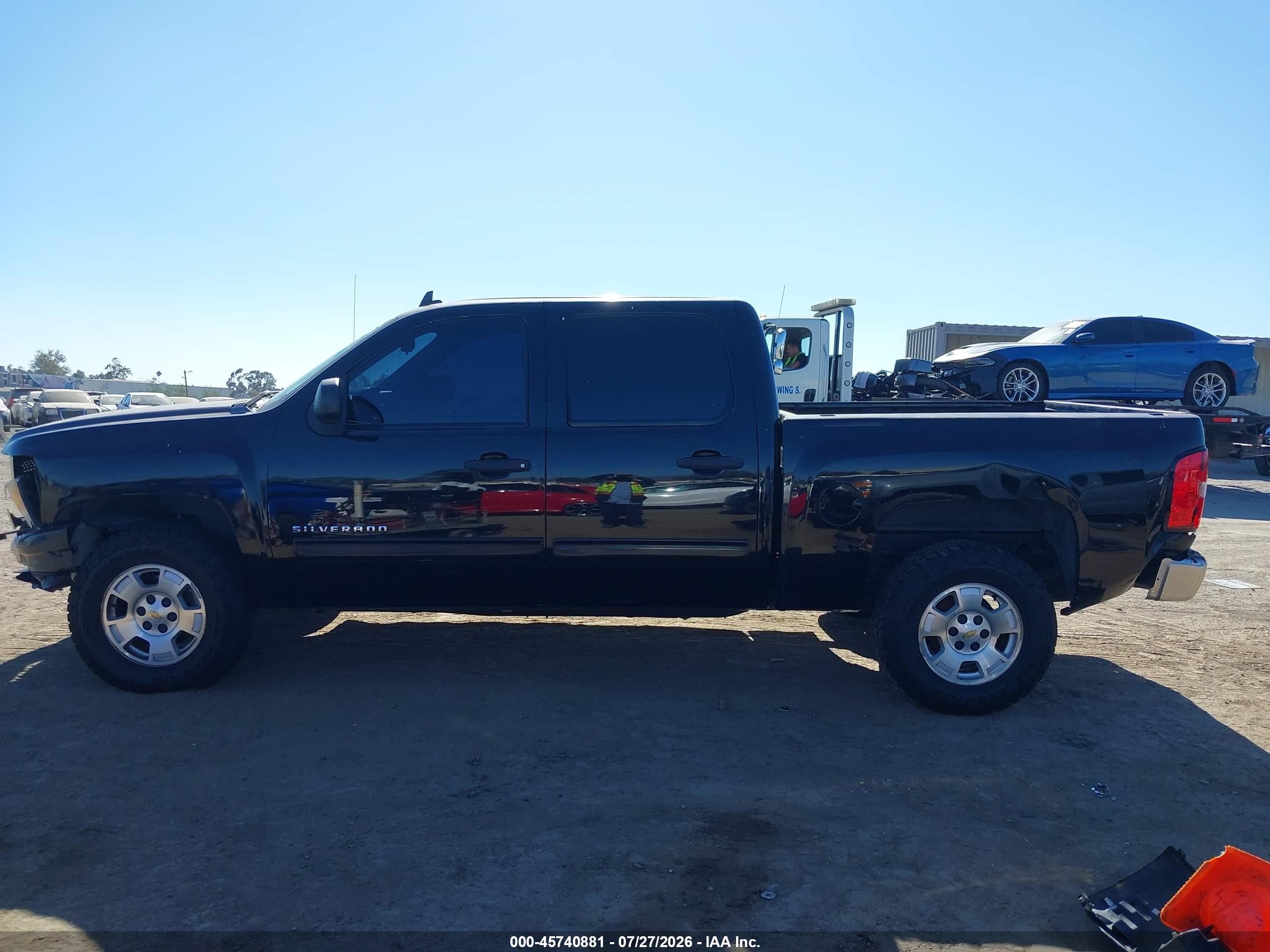 2011 Chevrolet Silverado 1500 Lt Черный vin: 3GCPCSE00BG340614