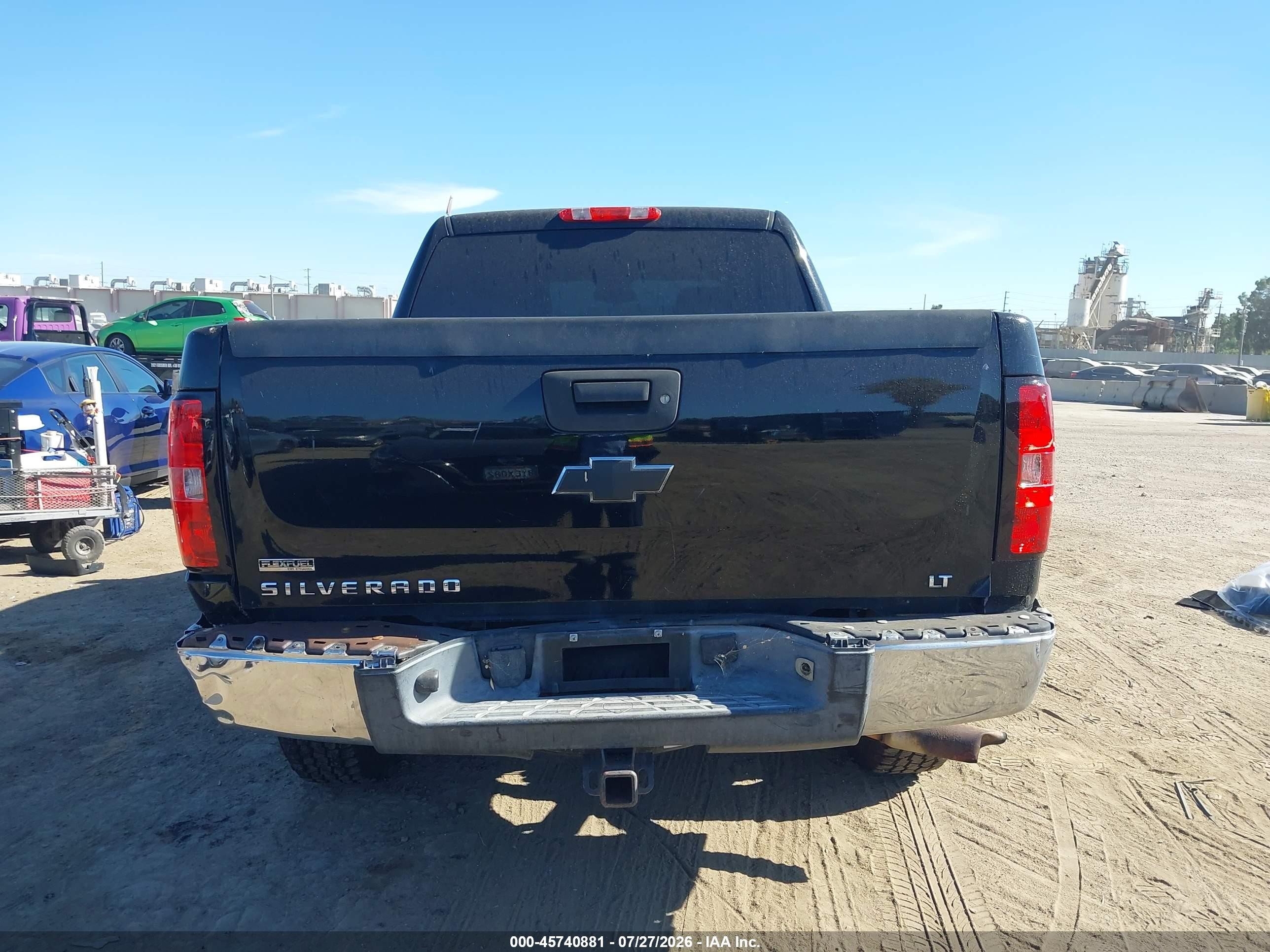 2011 Chevrolet Silverado 1500 Lt Черный vin: 3GCPCSE00BG340614