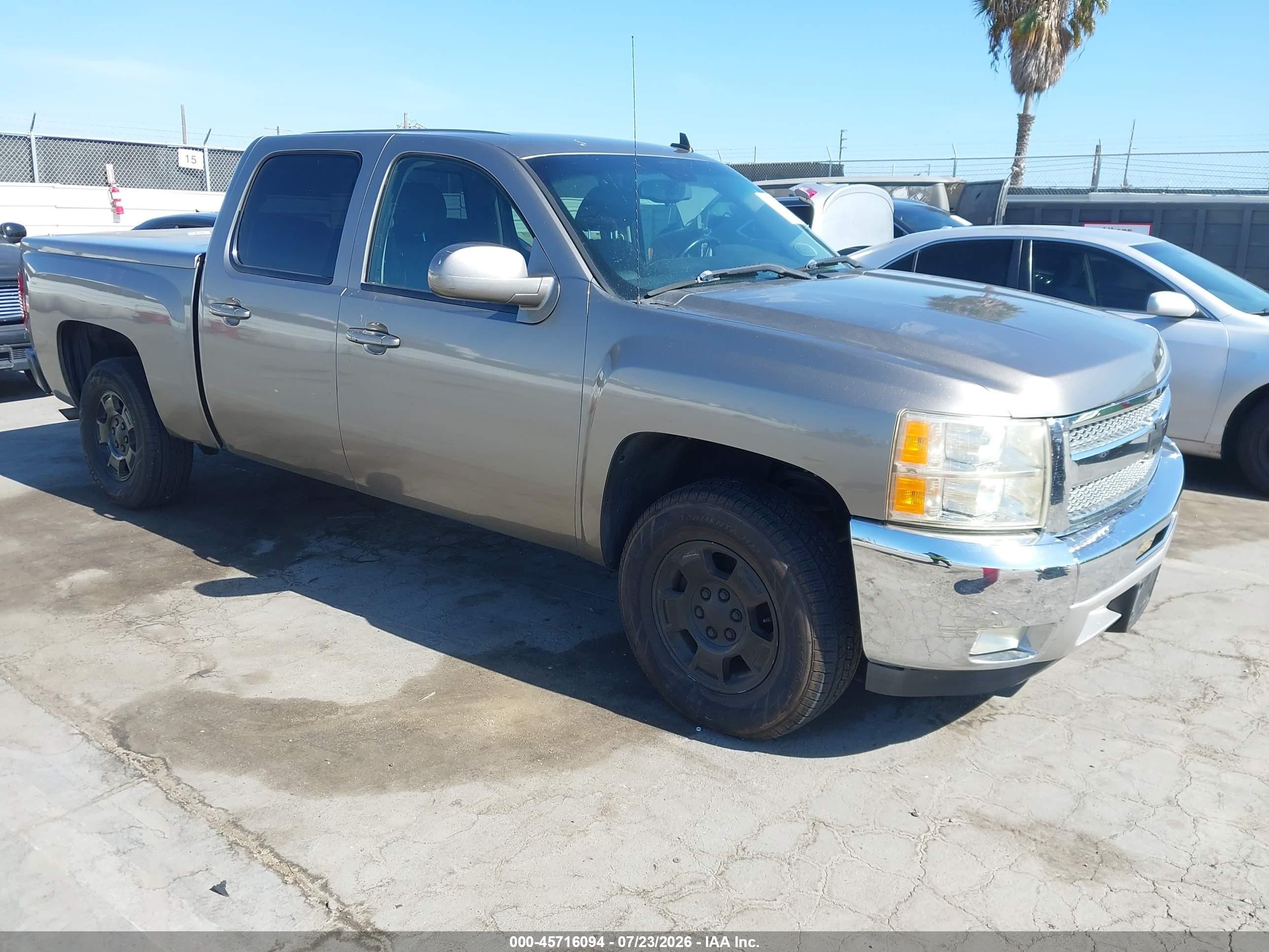 2012 Chevrolet Silverado 1500 Lt Бежевый vin: 3GCPCSE00CG277872