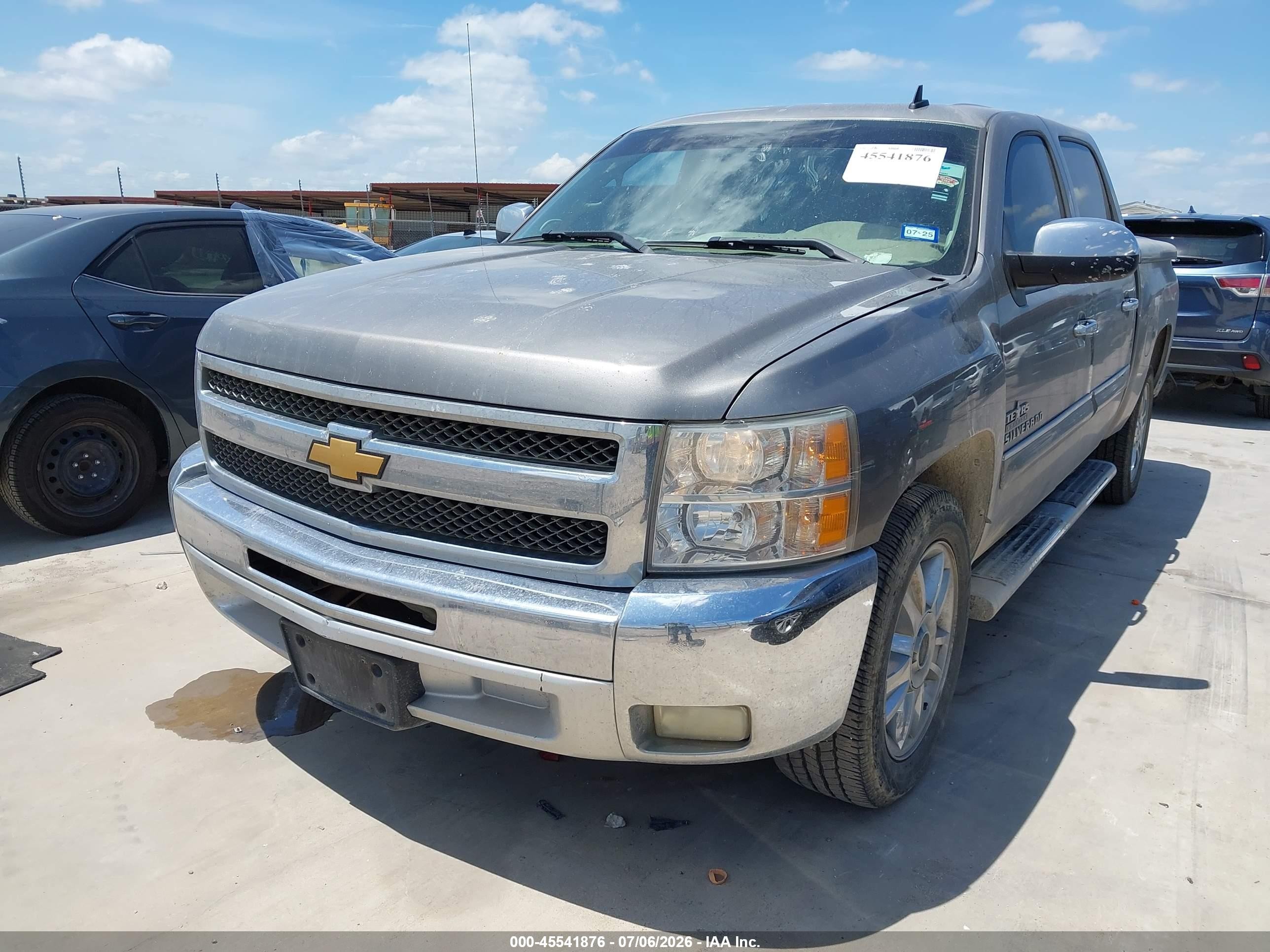 2012 Chevrolet Silverado 1500 Lt Silver vin: 3GCPCSE00CG279010