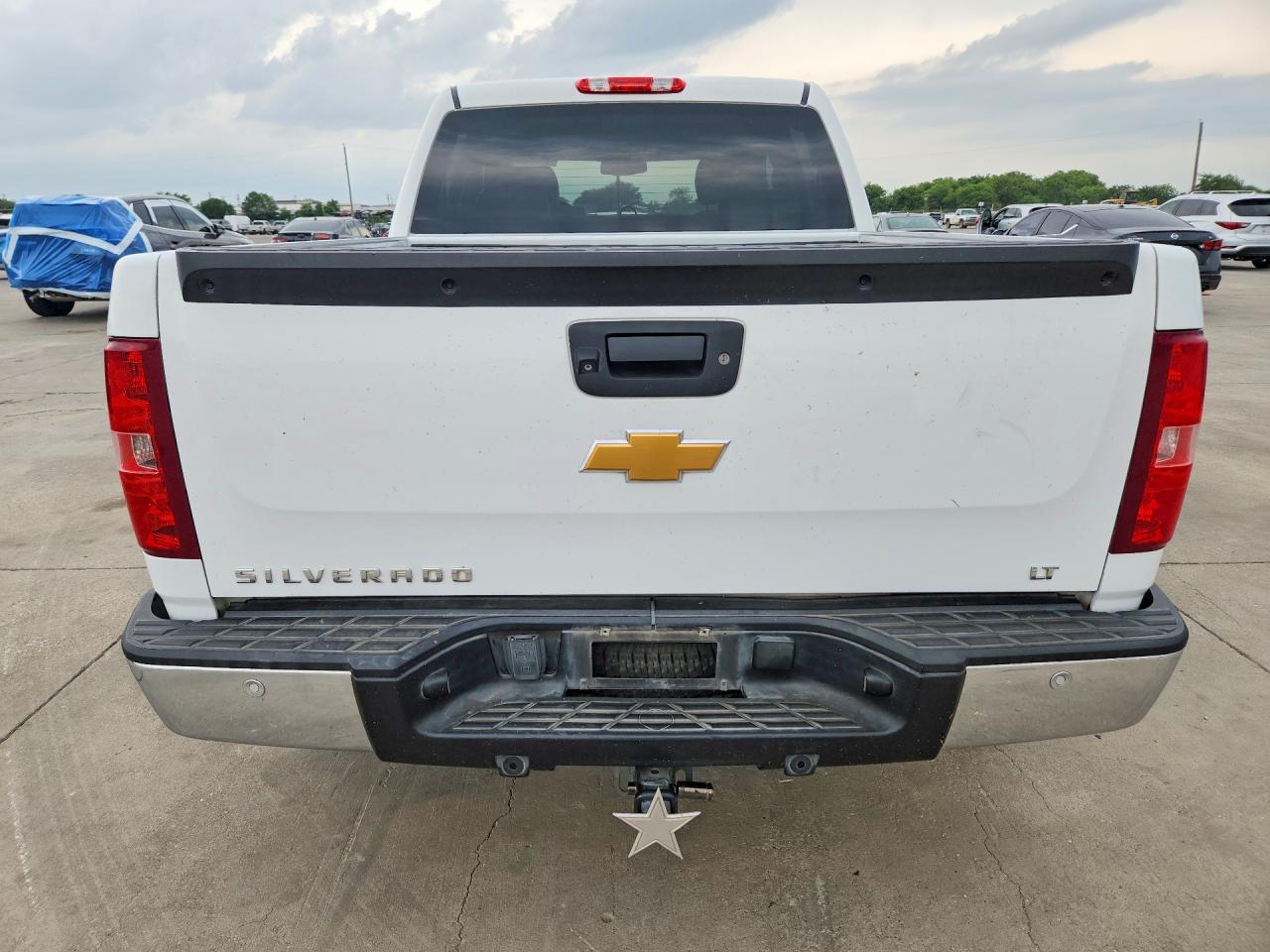 2013 Chevrolet Silverado C1500 Lt White vin: 3GCPCSE00DG151268