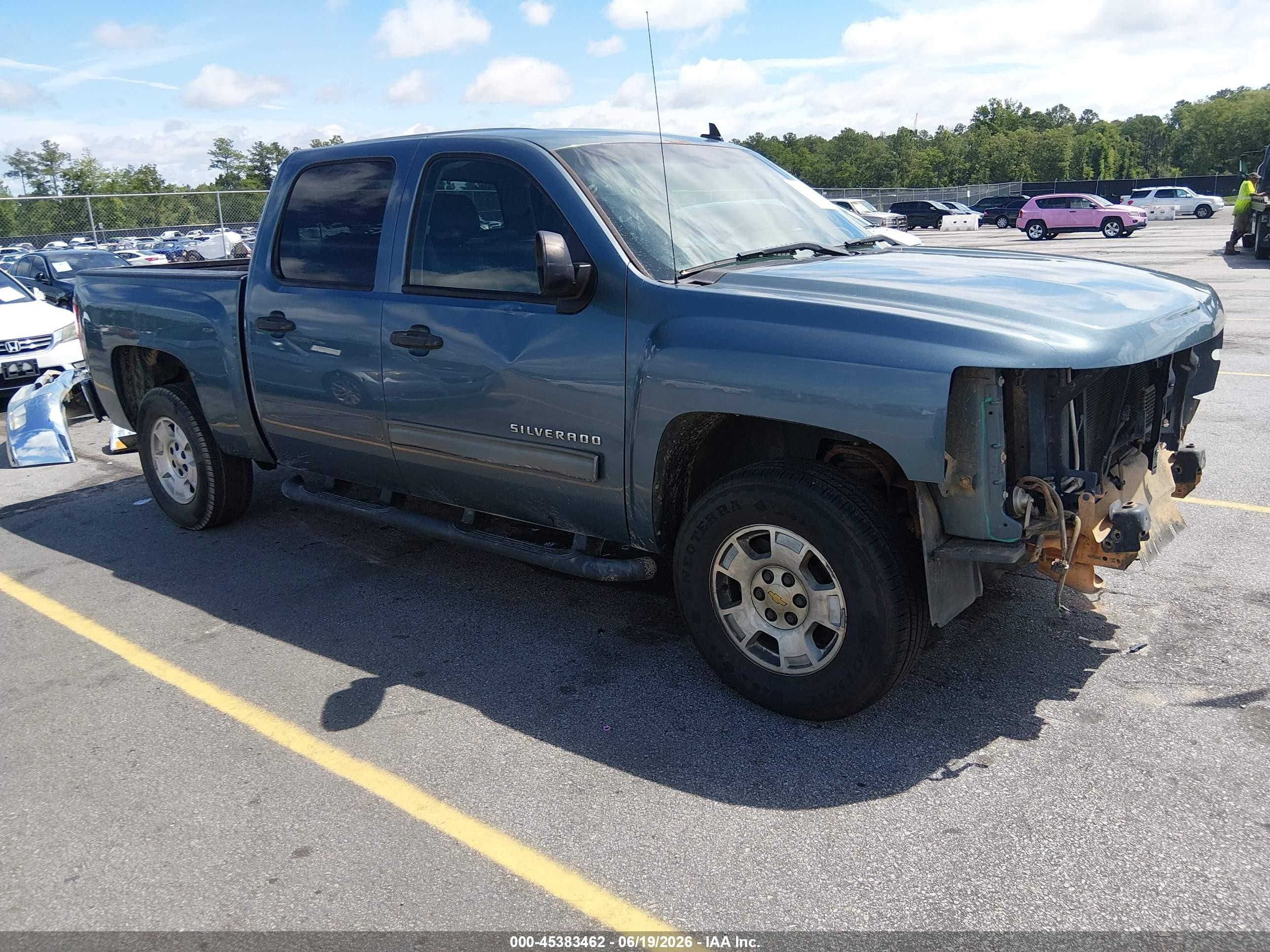 2013 Chevrolet Silverado 1500 Lt Синий vin: 3GCPCSE00DG158477