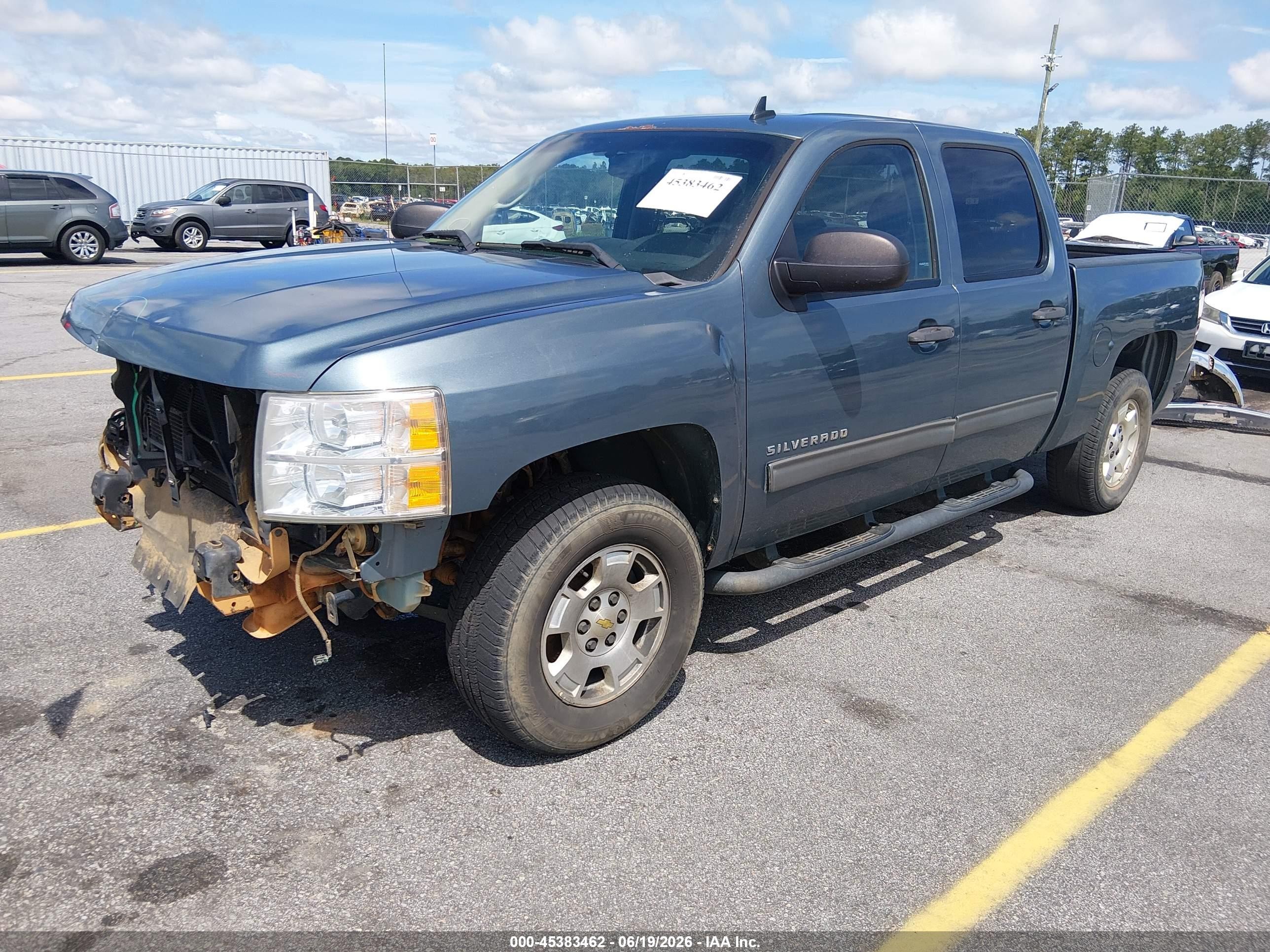 2013 Chevrolet Silverado 1500 Lt Blue vin: 3GCPCSE00DG158477