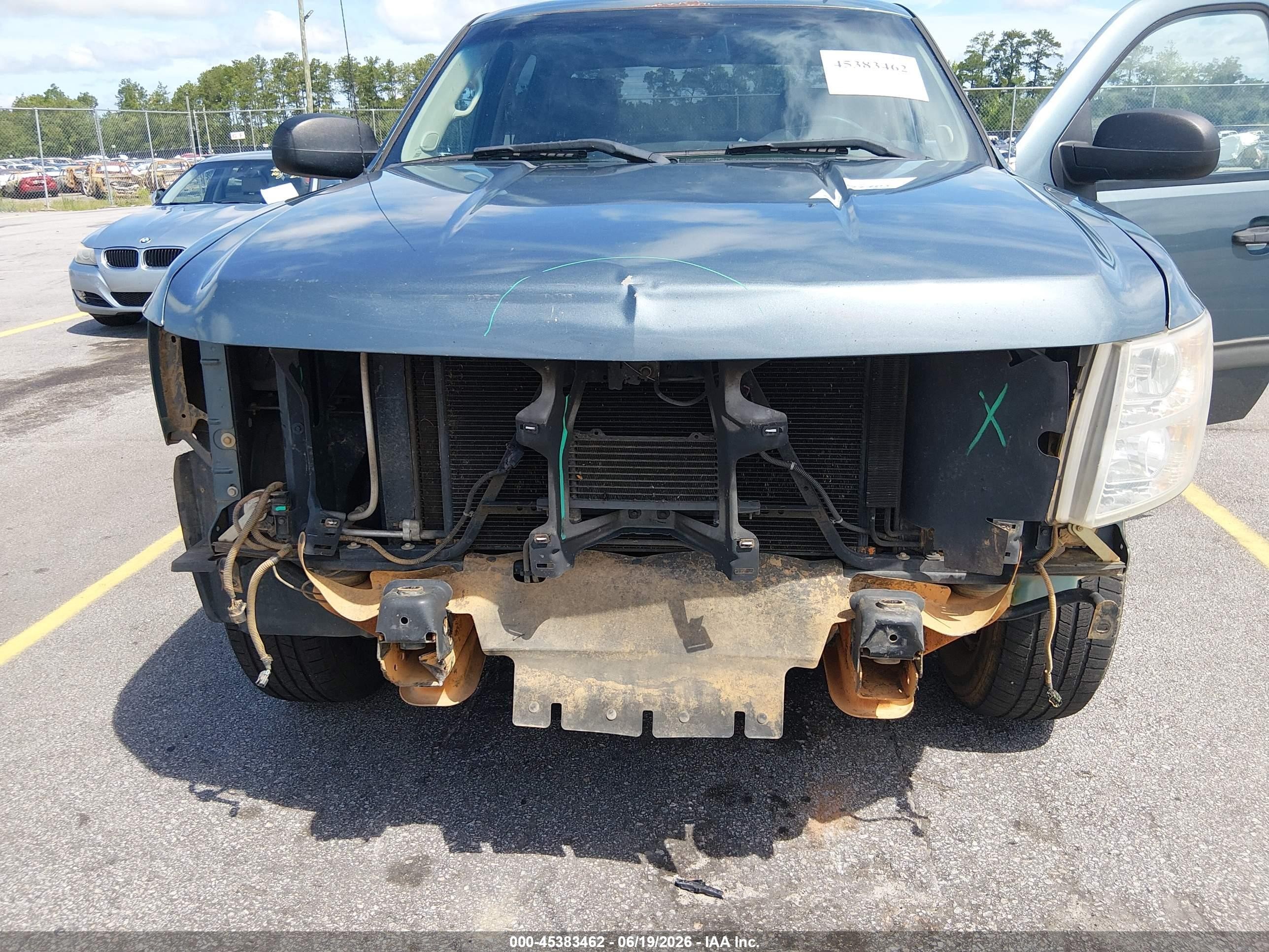2013 Chevrolet Silverado 1500 Lt Blue vin: 3GCPCSE00DG158477