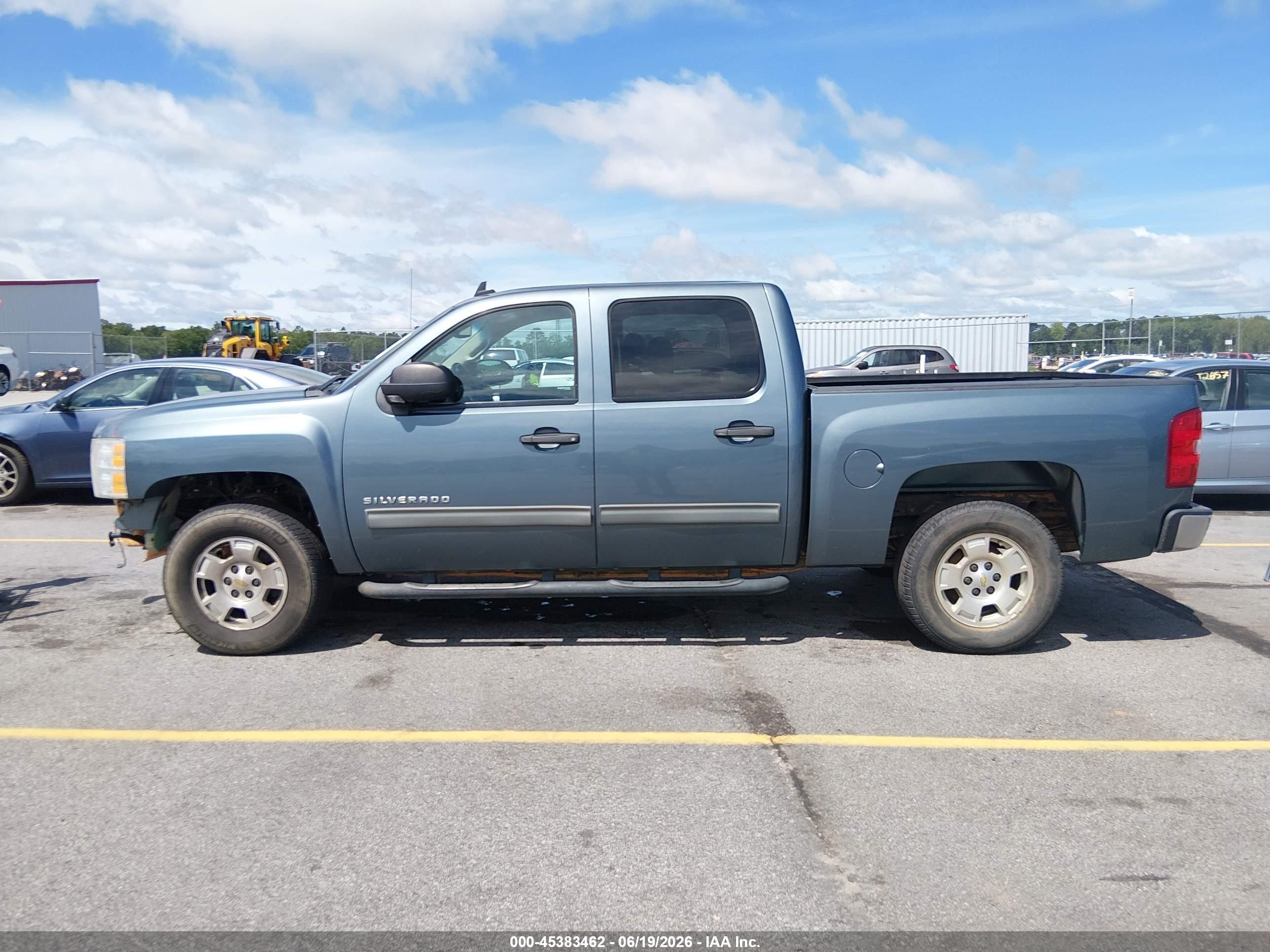 2013 Chevrolet Silverado 1500 Lt Blue vin: 3GCPCSE00DG158477