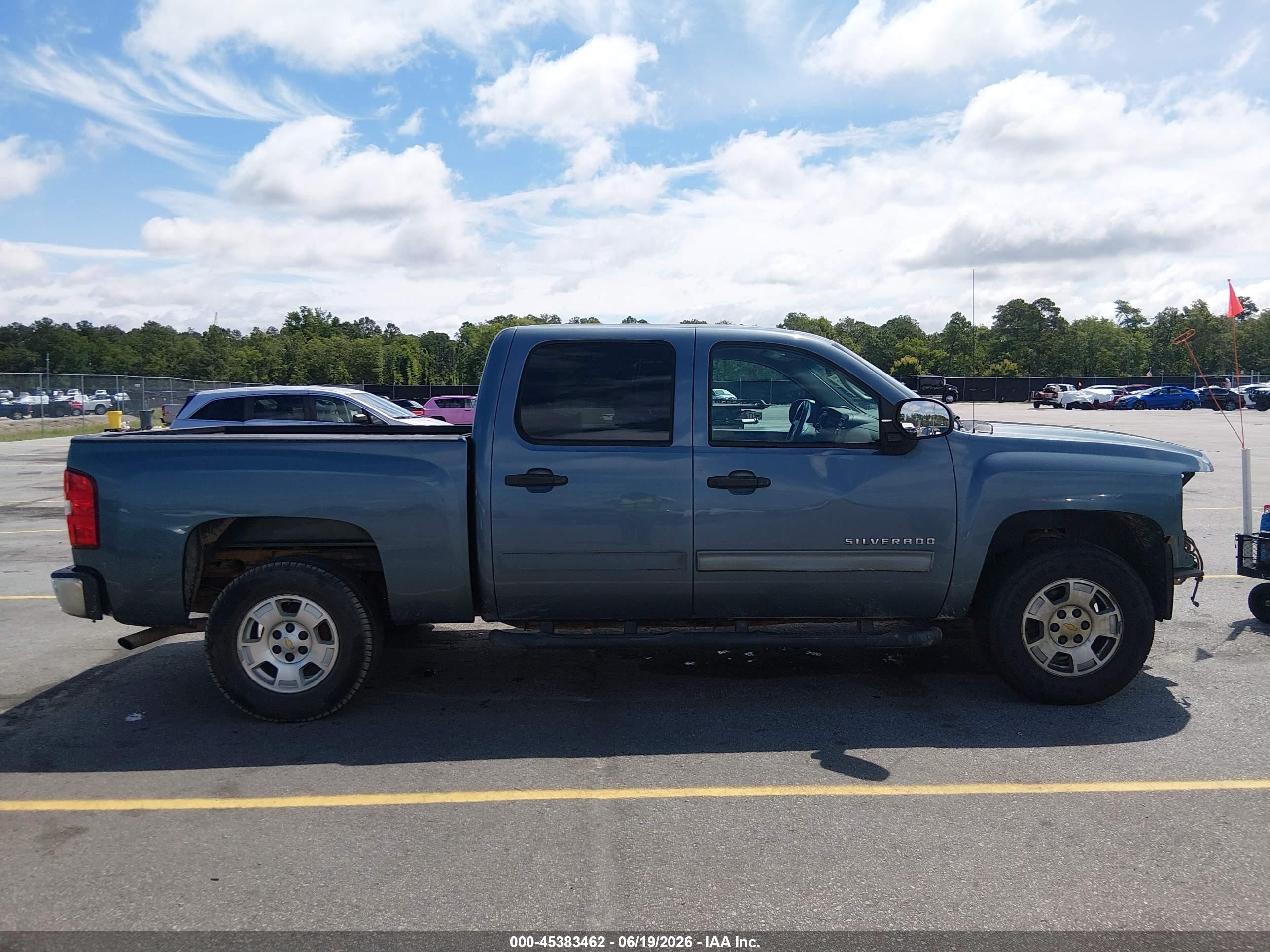 2013 Chevrolet Silverado 1500 Lt Blue vin: 3GCPCSE00DG158477