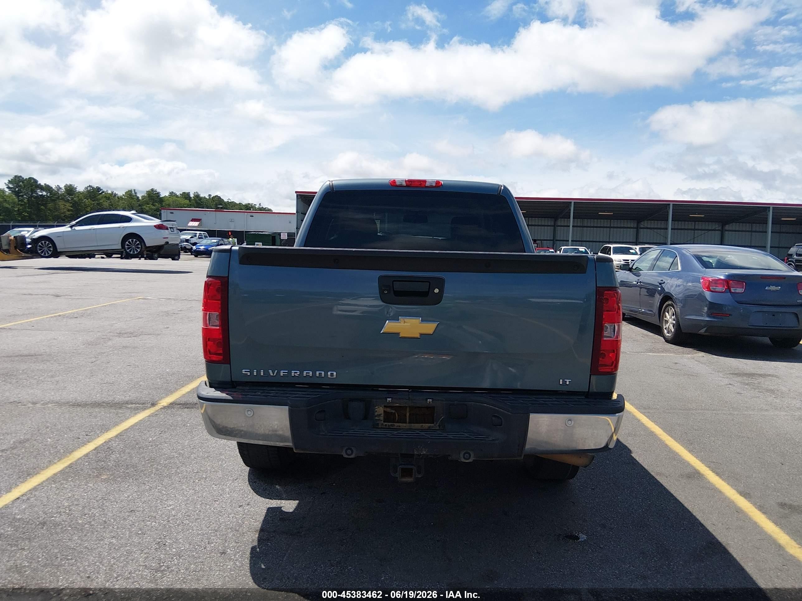 2013 Chevrolet Silverado 1500 Lt Blue vin: 3GCPCSE00DG158477