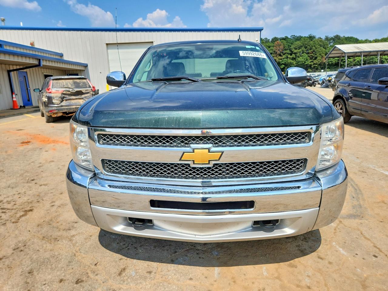 2013 Chevrolet Silverado C1500 Lt Green vin: 3GCPCSE00DG244582