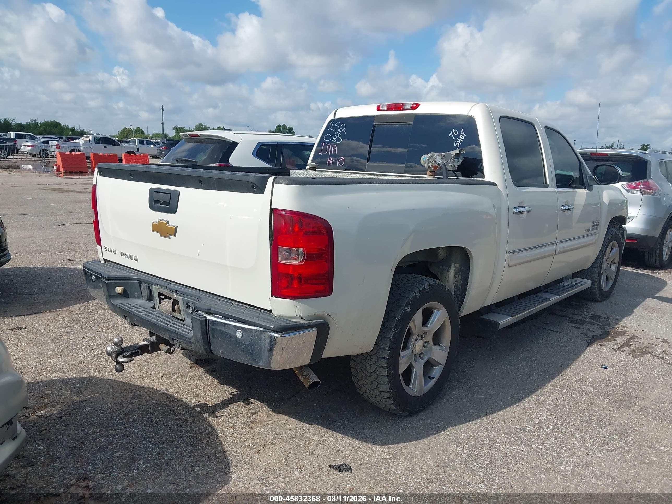 2013 Chevrolet Silverado 1500 Lt Белый vin: 3GCPCSE00DG252035