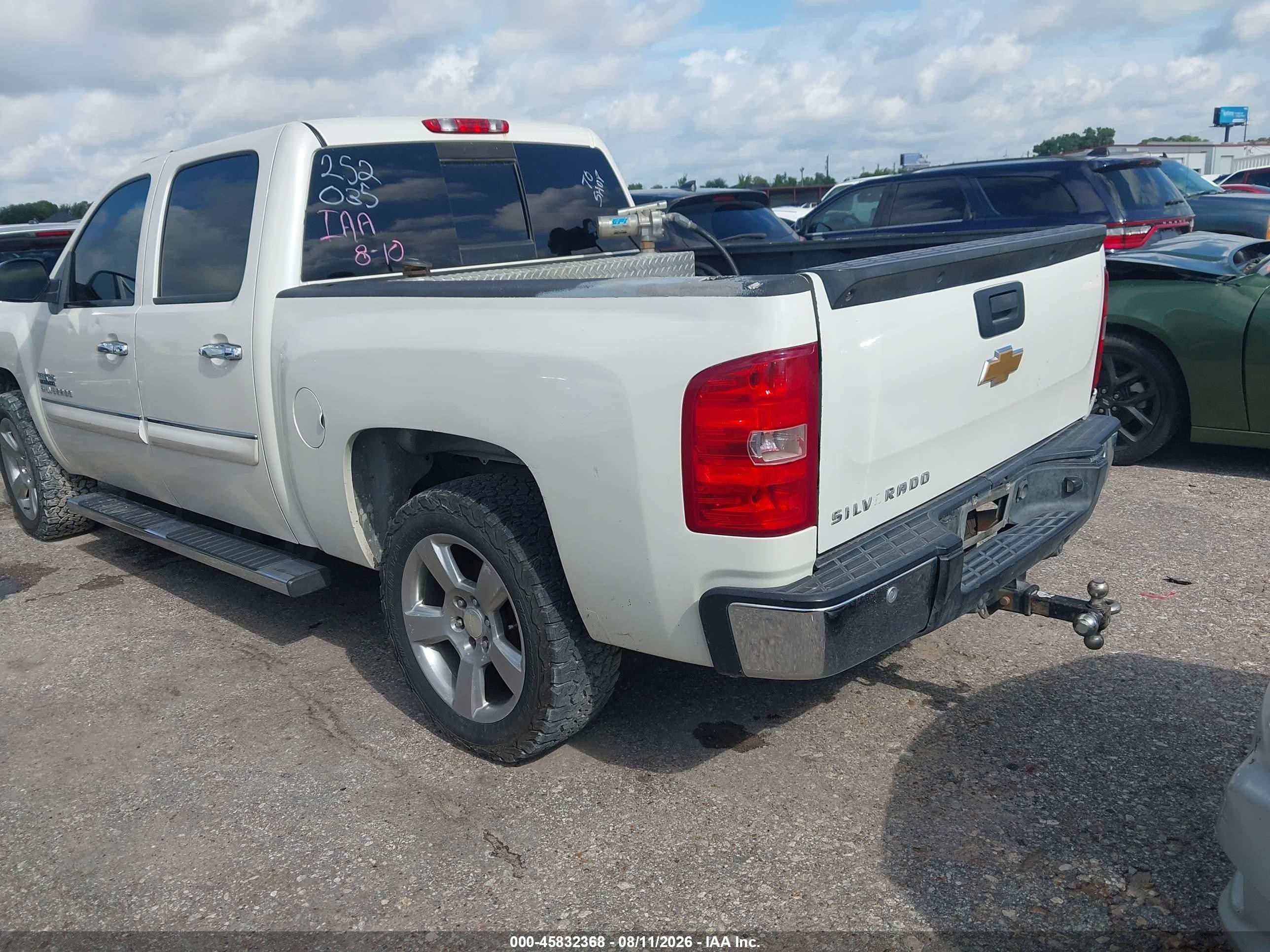 2013 Chevrolet Silverado 1500 Lt Белый vin: 3GCPCSE00DG252035