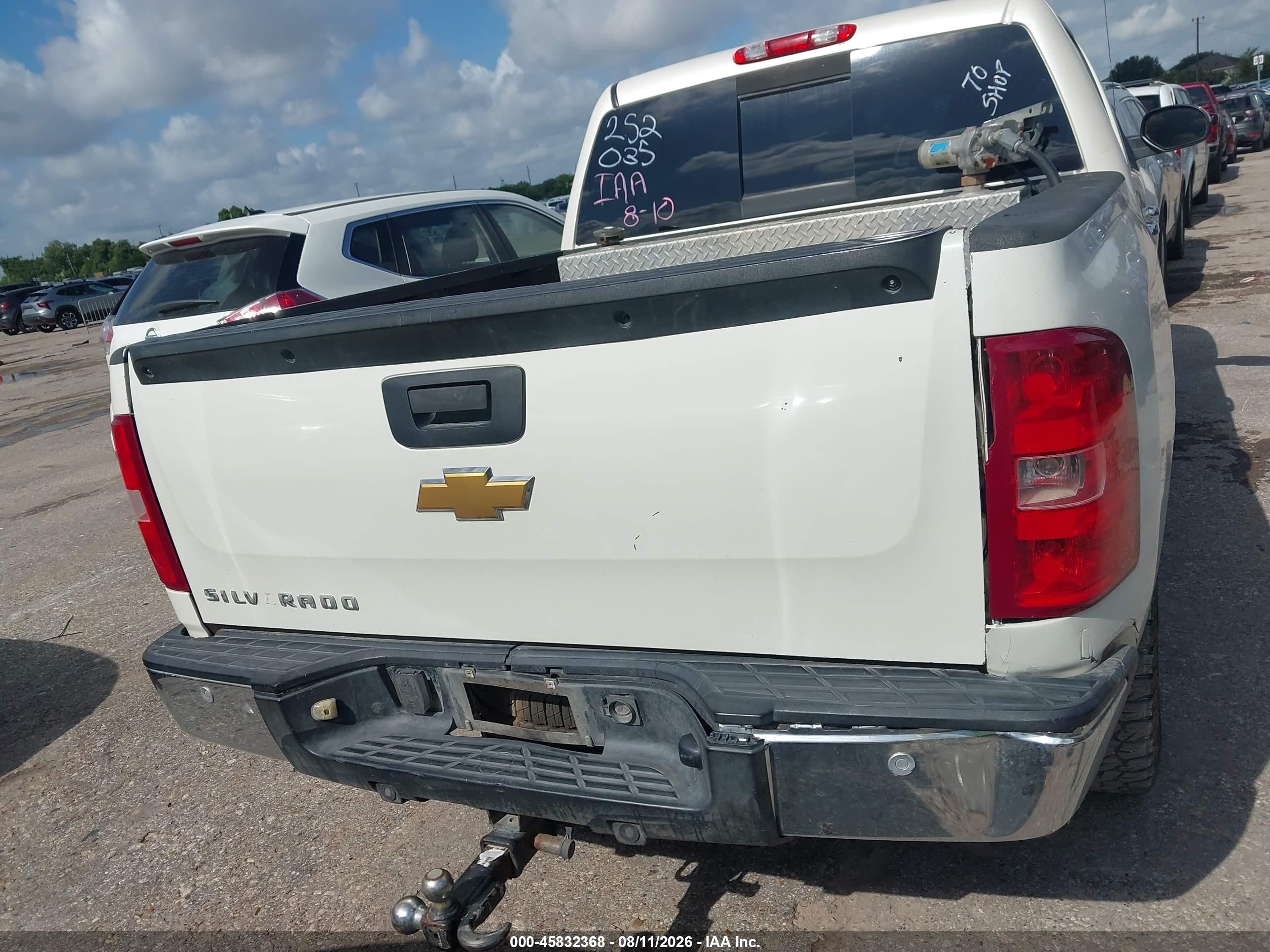 2013 Chevrolet Silverado 1500 Lt Белый vin: 3GCPCSE00DG252035