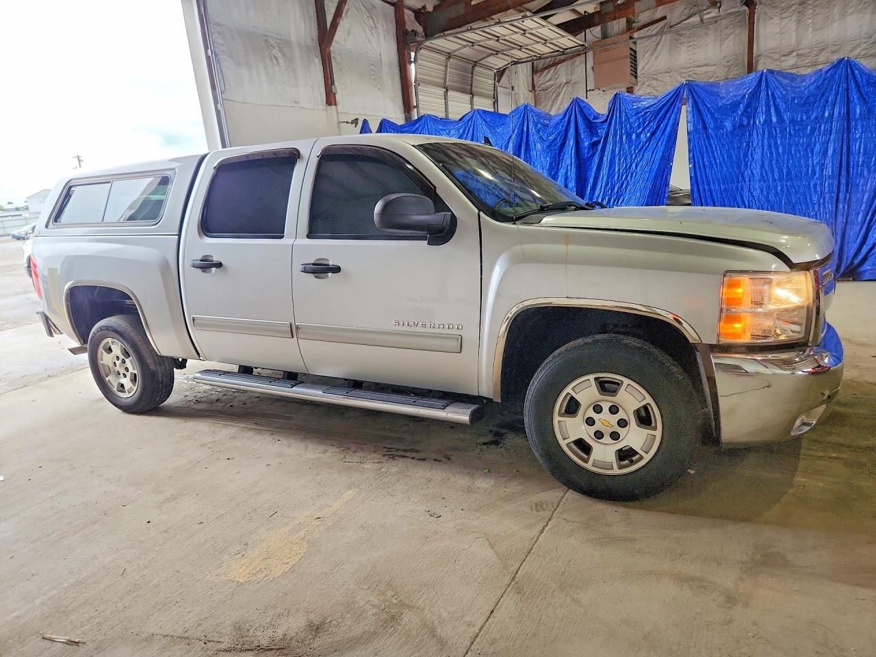 2013 Chevrolet Silverado C1500 Lt Silver vin: 3GCPCSE00DG288694