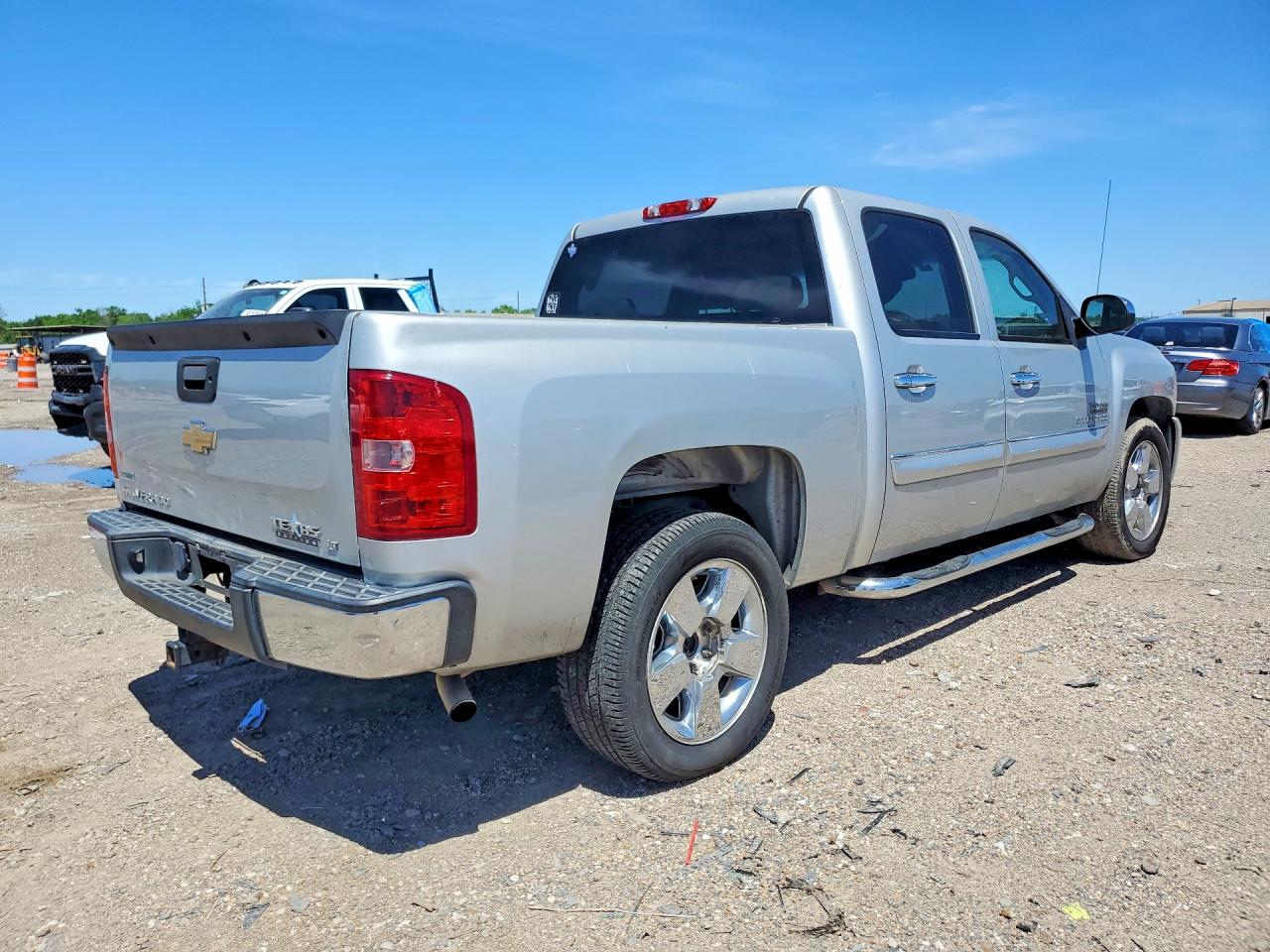 2011 Chevrolet Silverado C1500 Lt Silver vin: 3GCPCSE01BG361536