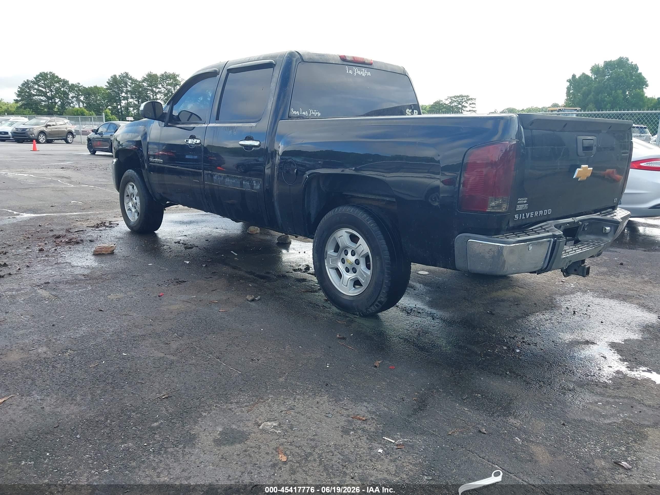 2012 Chevrolet Silverado 1500 Lt Черный vin: 3GCPCSE01CG134624