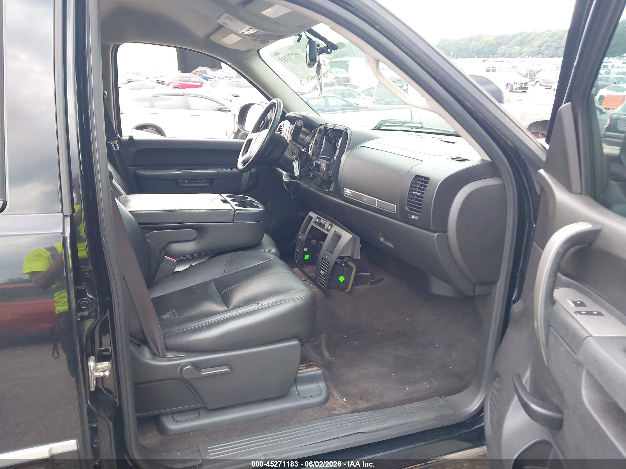 2013 Chevrolet Silverado 1500 Lt Black vin: 3GCPCSE01DG153014