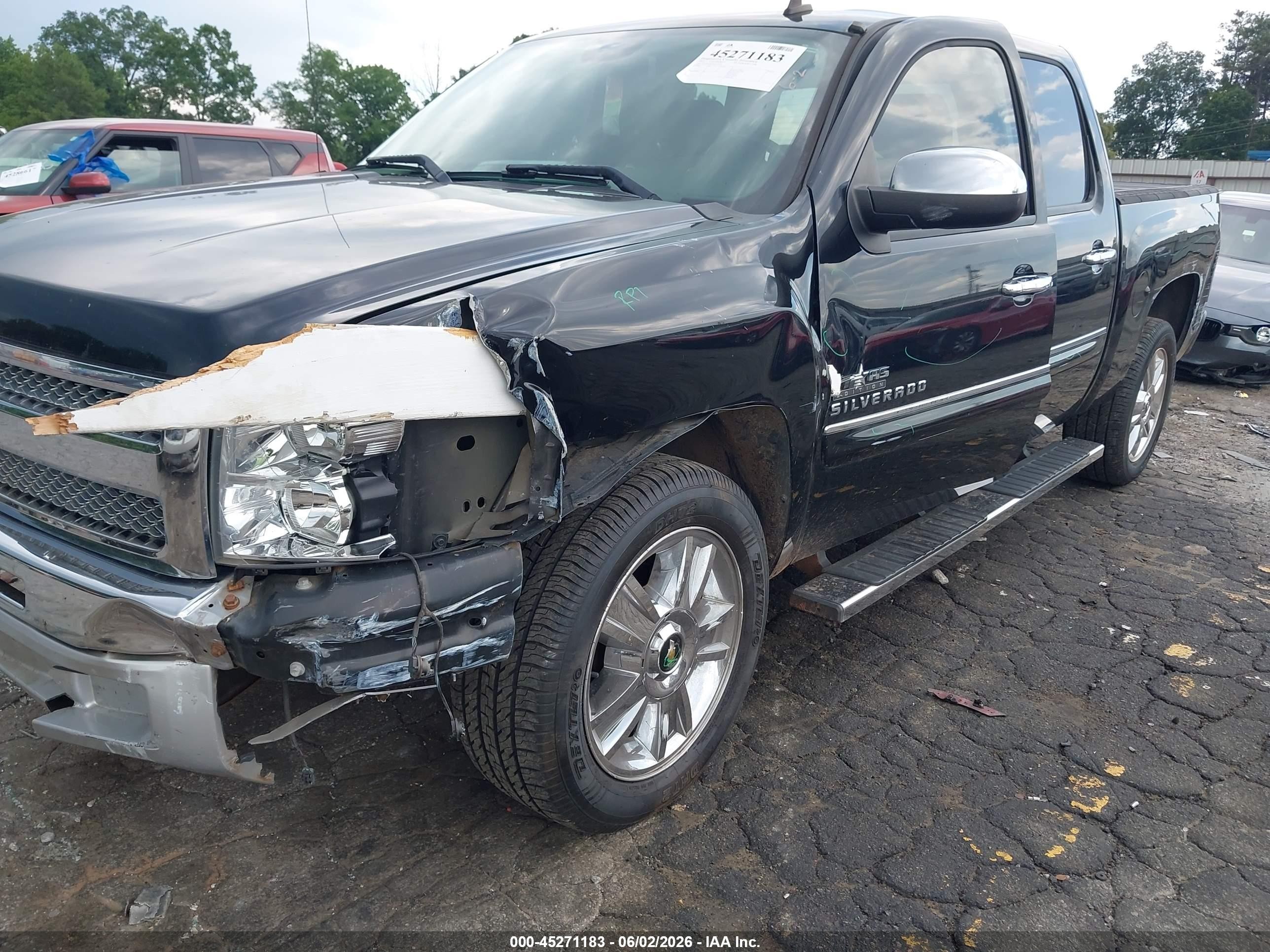 2013 Chevrolet Silverado 1500 Lt Black vin: 3GCPCSE01DG153014