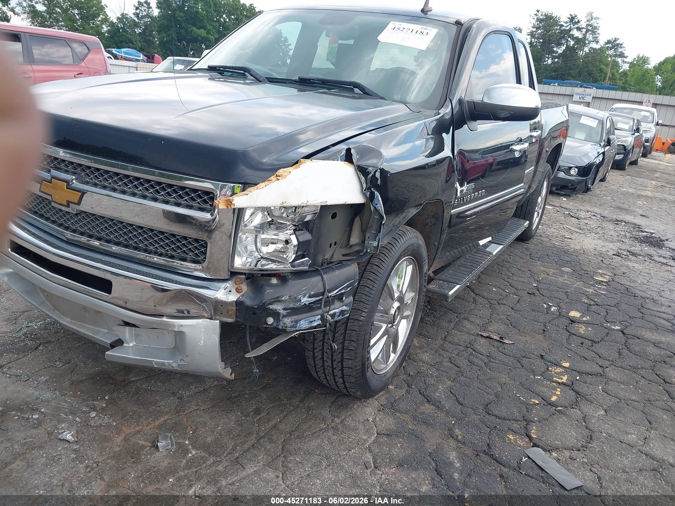 2013 Chevrolet Silverado 1500 Lt Black vin: 3GCPCSE01DG153014