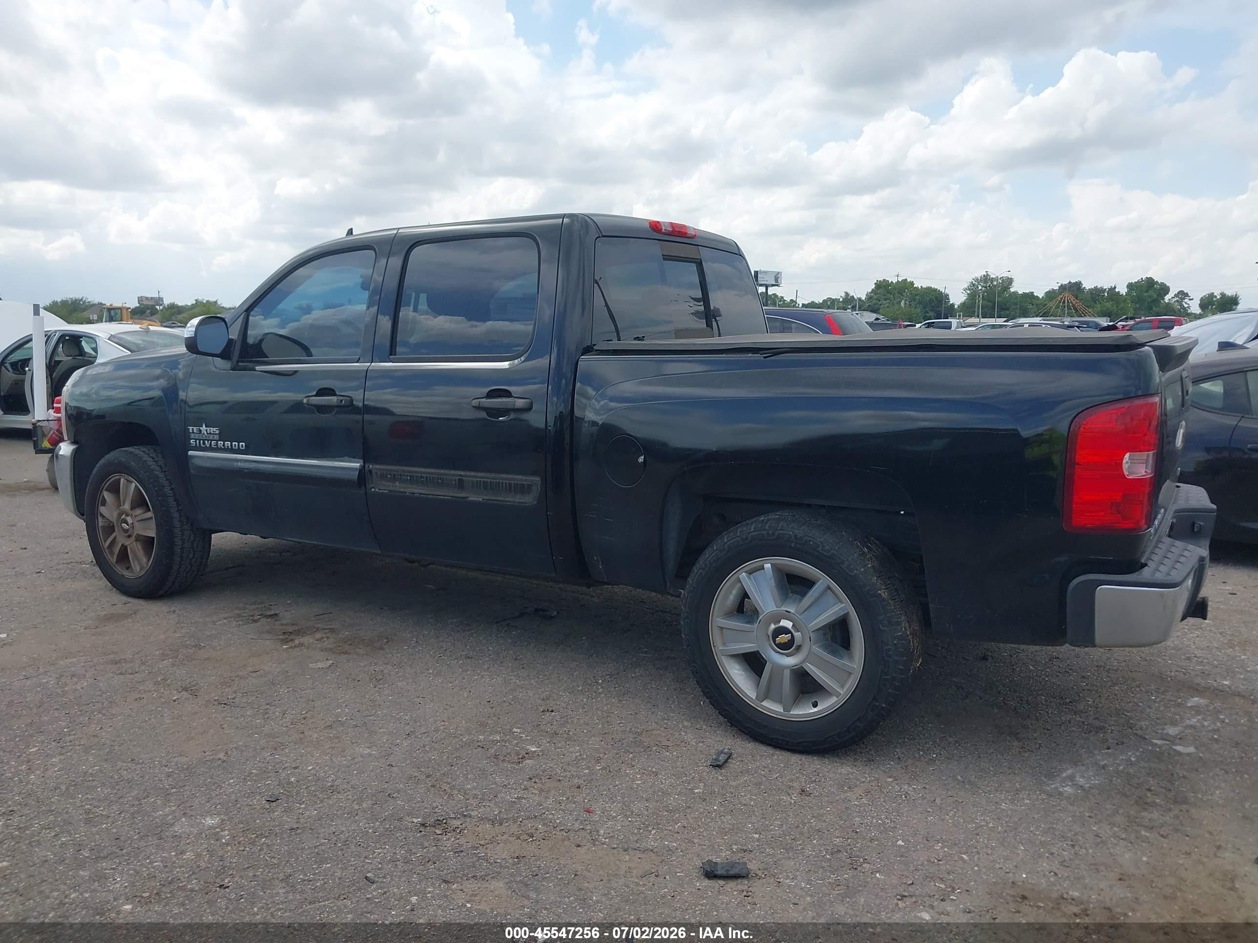 2013 Chevrolet Silverado 1500 Lt Black vin: 3GCPCSE01DG183680