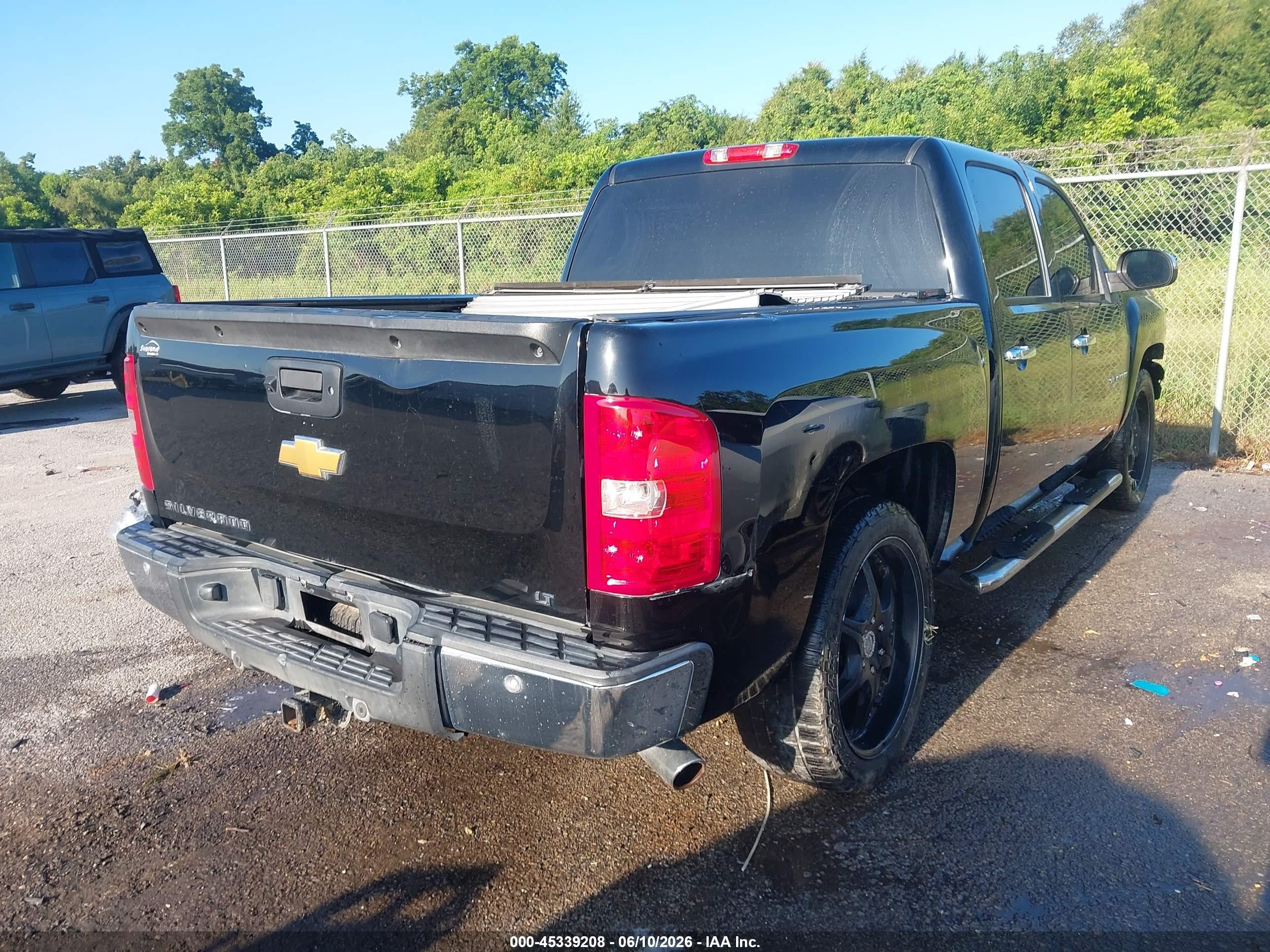 2013 Chevrolet Silverado 1500 Lt Black vin: 3GCPCSE01DG295685