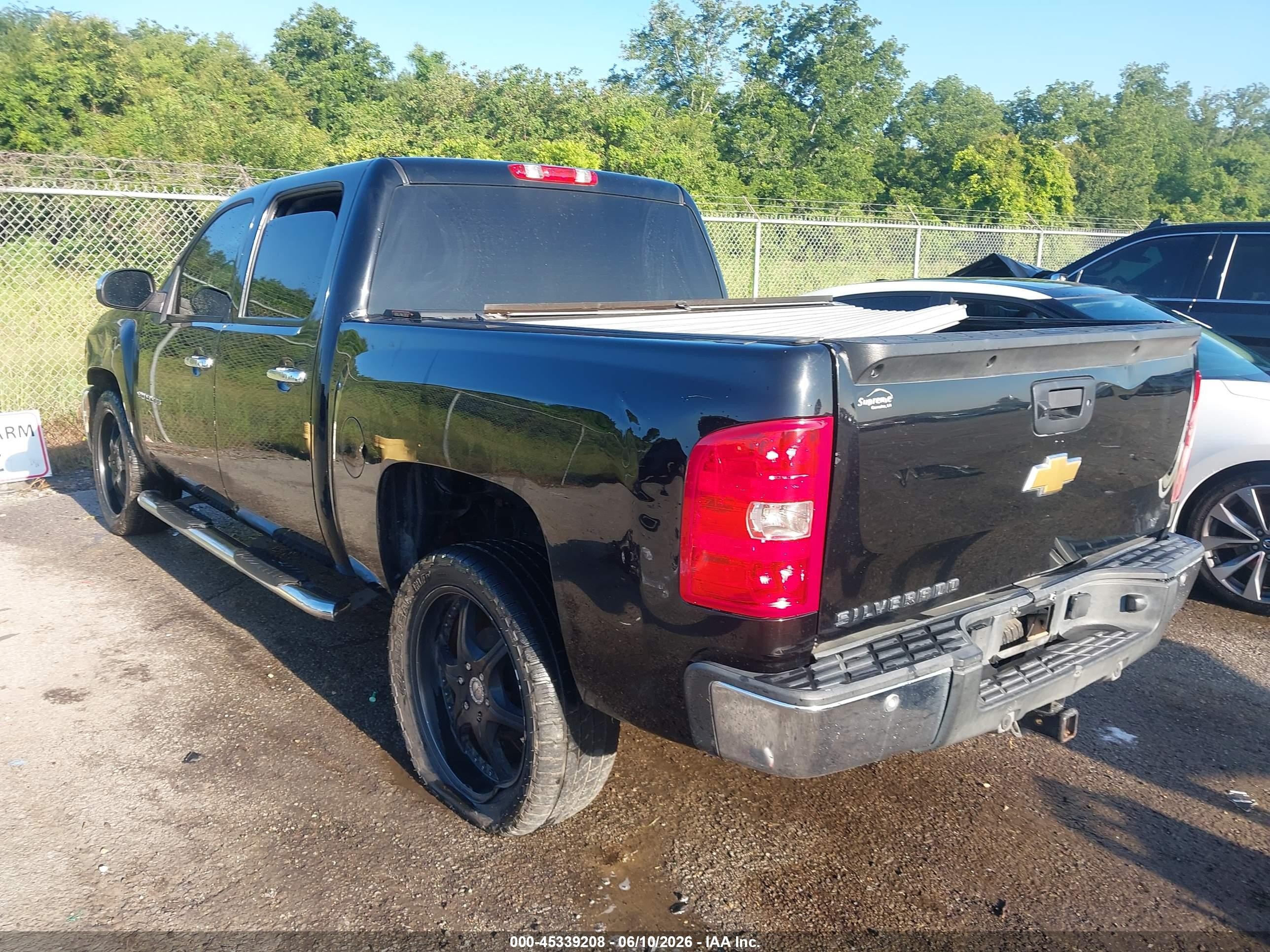 2013 Chevrolet Silverado 1500 Lt Black vin: 3GCPCSE01DG295685