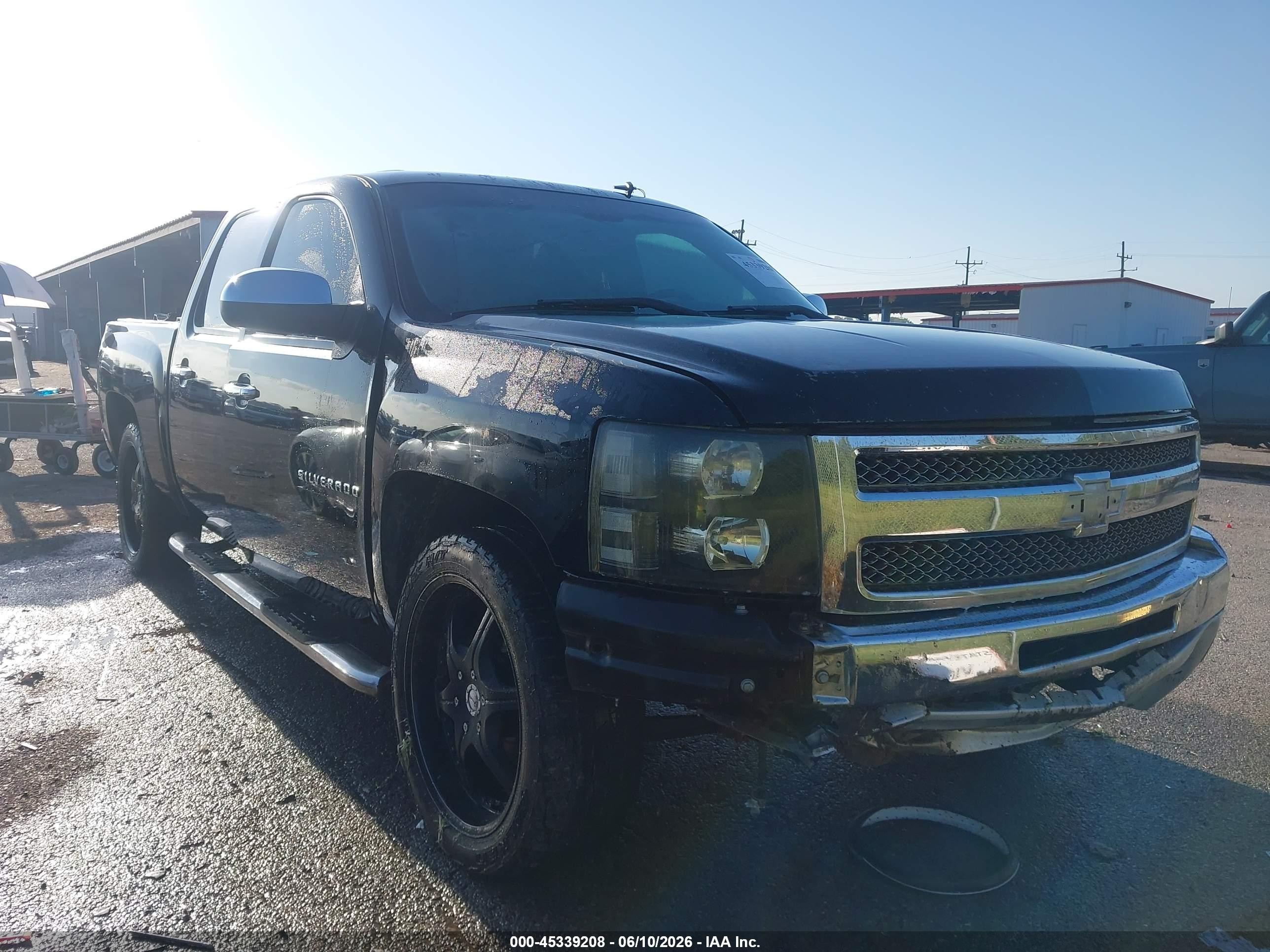 2013 Chevrolet Silverado 1500 Lt Black vin: 3GCPCSE01DG295685