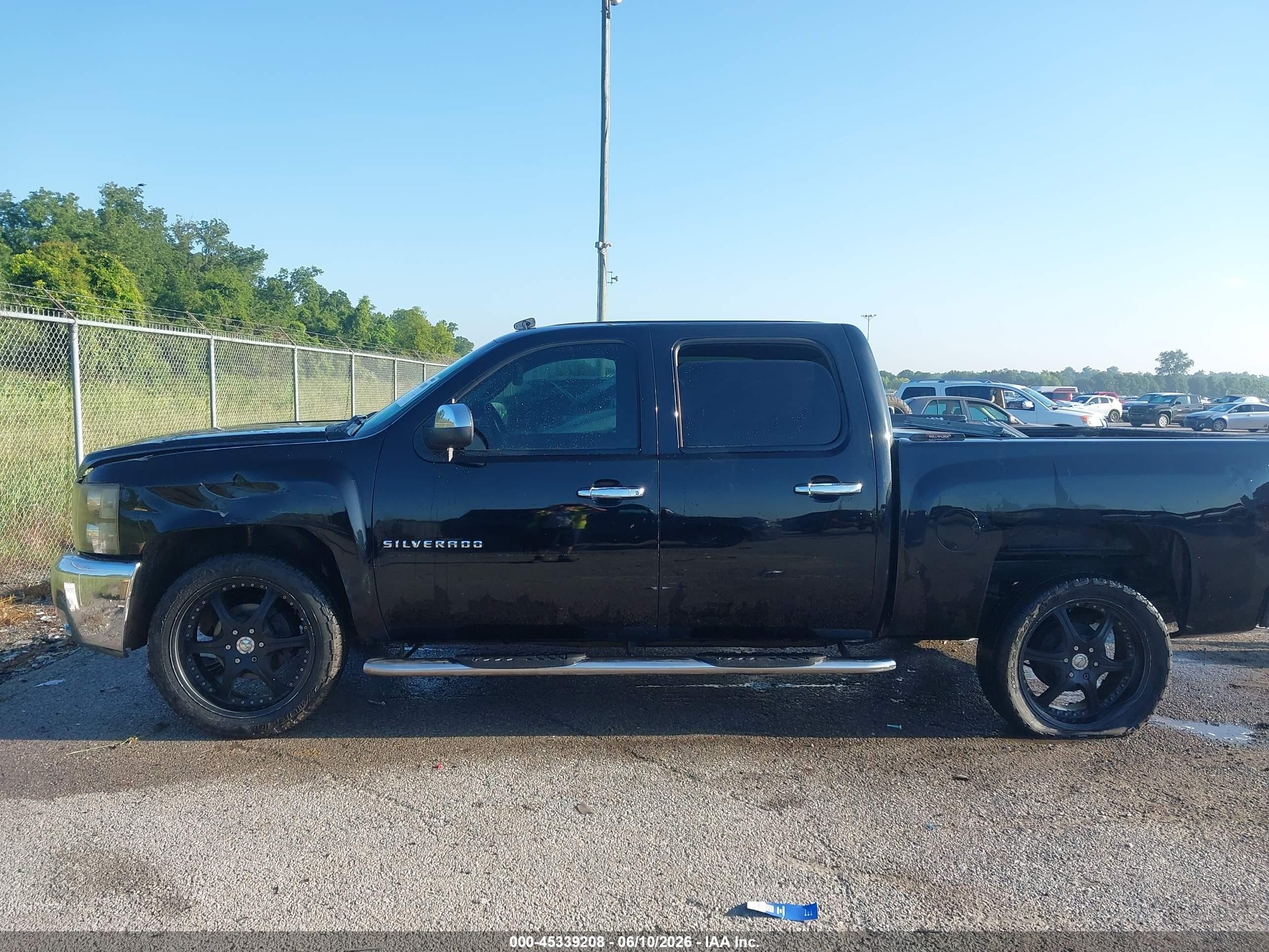 2013 Chevrolet Silverado 1500 Lt Black vin: 3GCPCSE01DG295685