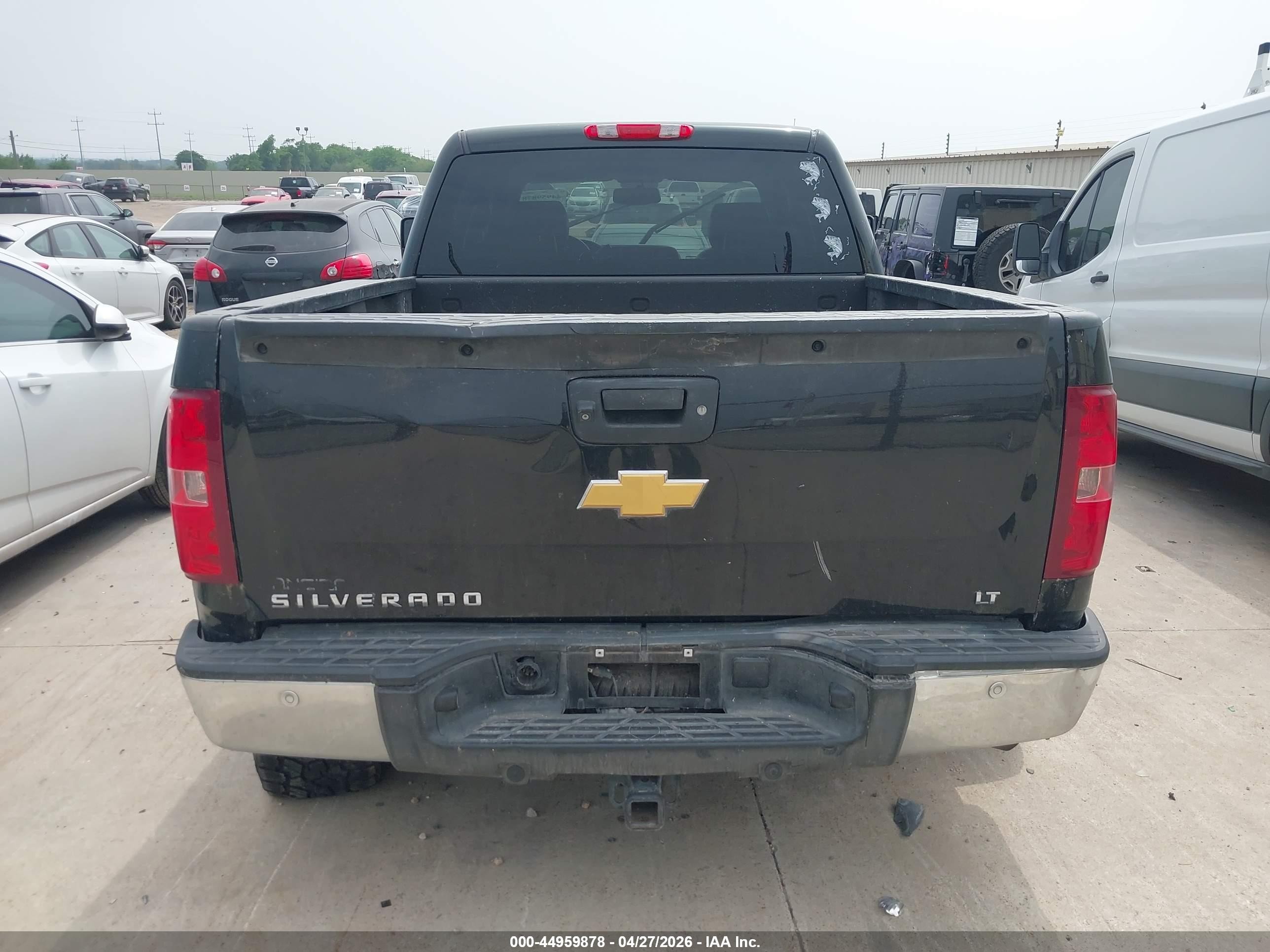 2013 Chevrolet Silverado 1500 Lt Black vin: 3GCPCSE01DG300318
