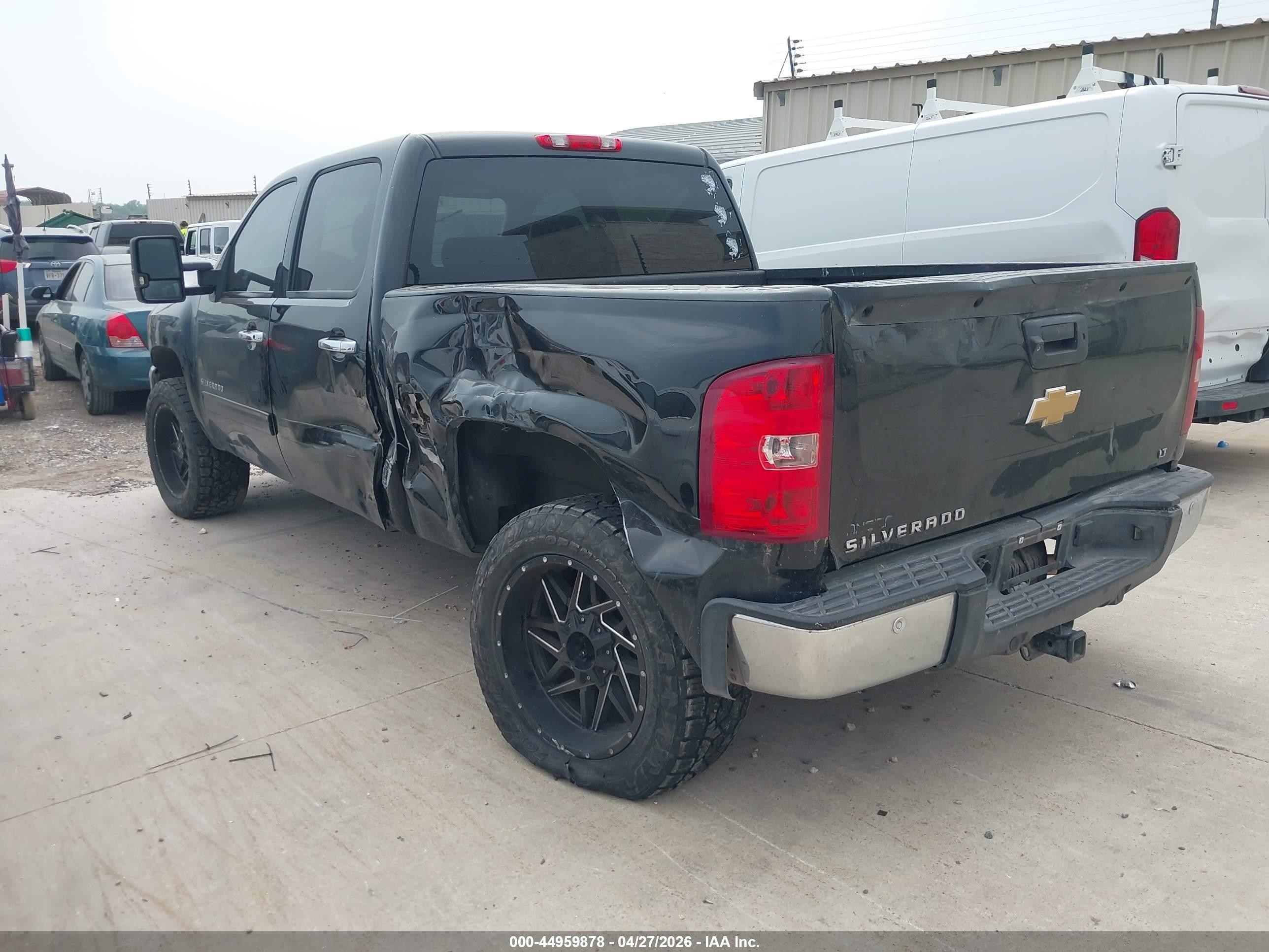 2013 Chevrolet Silverado 1500 Lt Black vin: 3GCPCSE01DG300318