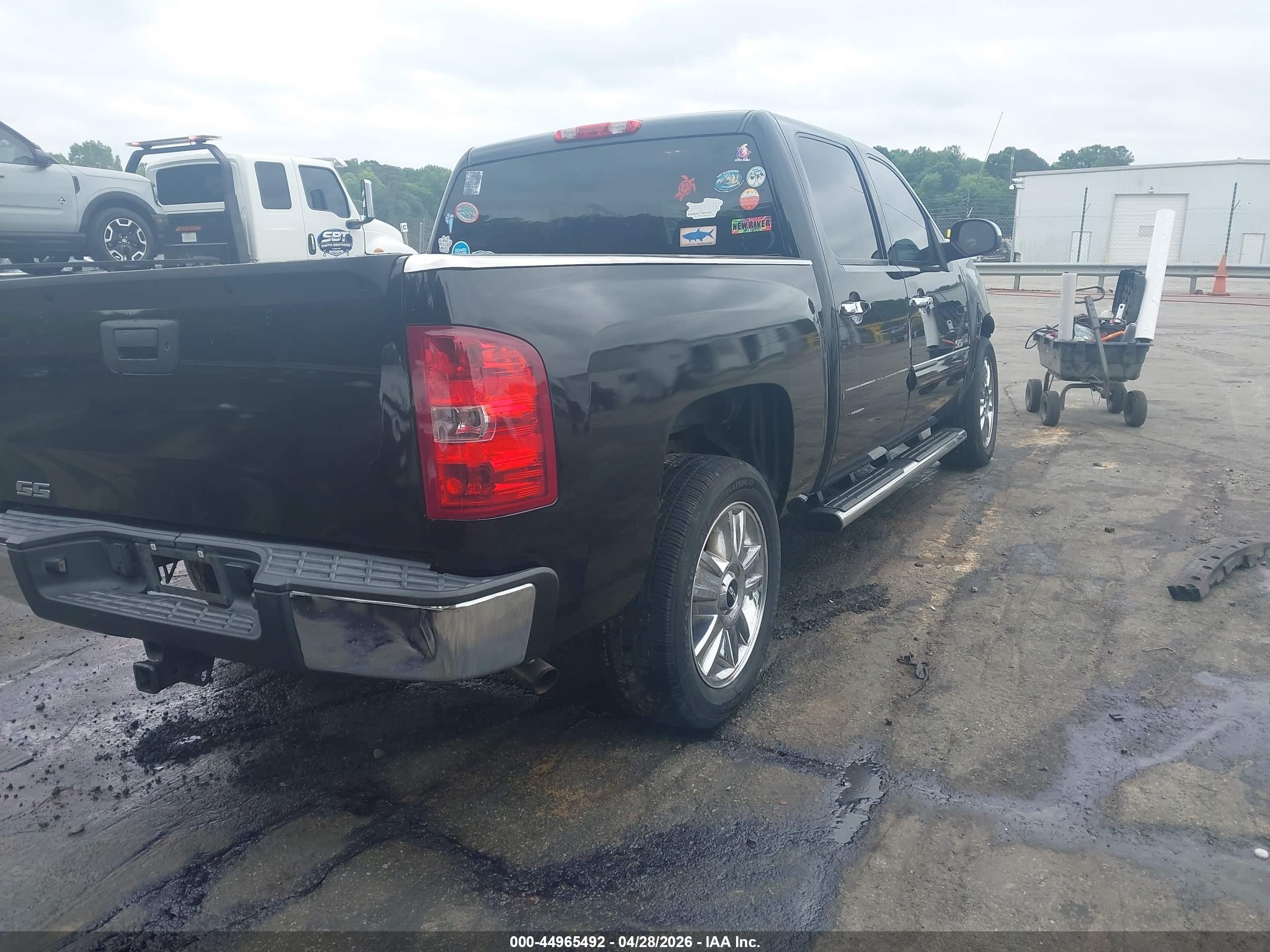 2013 Chevrolet Silverado 1500 Lt Black vin: 3GCPCSE01DG377688