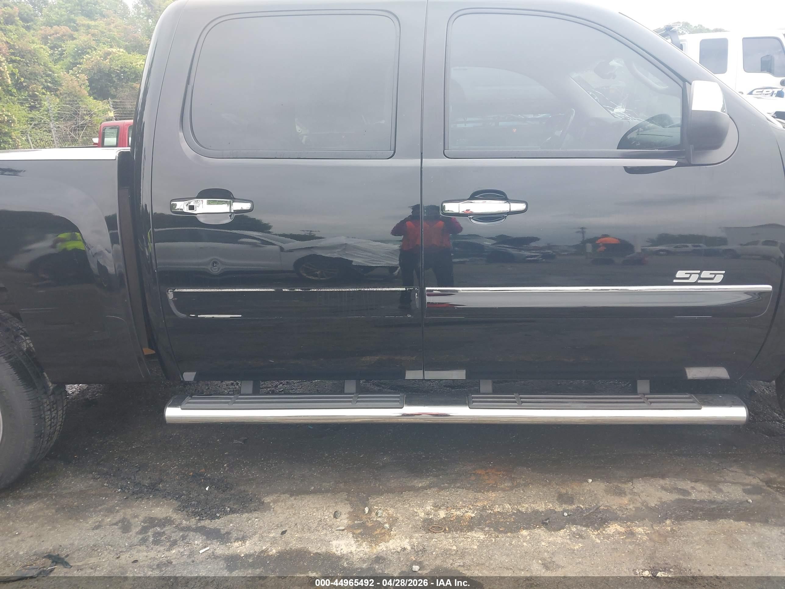 2013 Chevrolet Silverado 1500 Lt Black vin: 3GCPCSE01DG377688