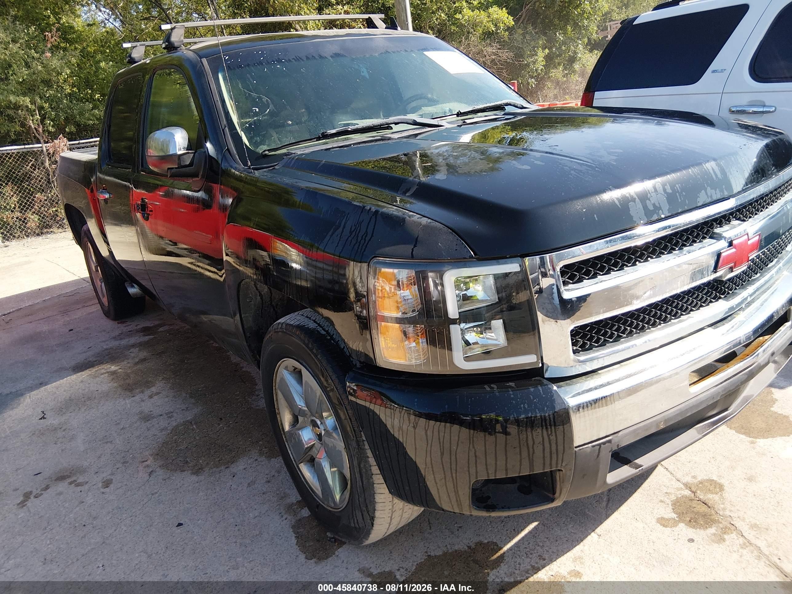 2011 Chevrolet Silverado 1500 Lt Black vin: 3GCPCSE02BG267908