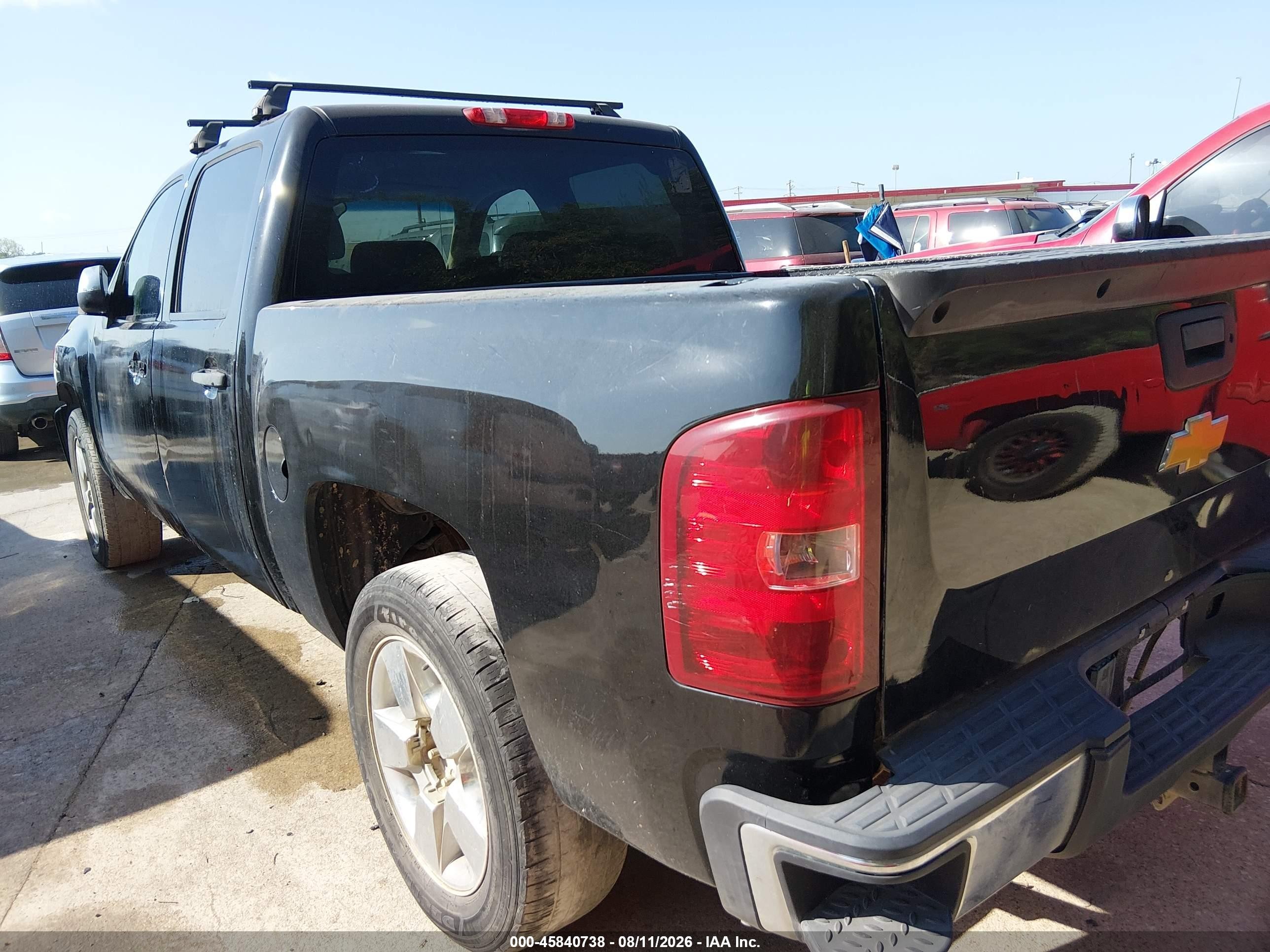2011 Chevrolet Silverado 1500 Lt Black vin: 3GCPCSE02BG267908