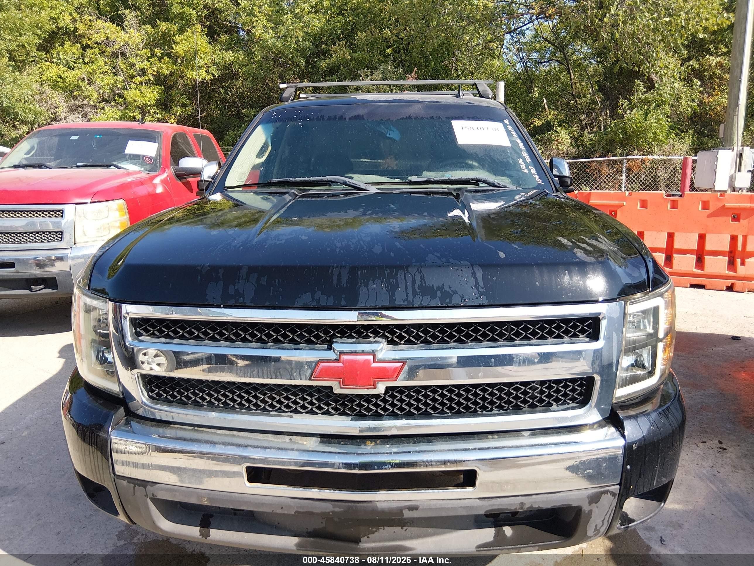2011 Chevrolet Silverado 1500 Lt Black vin: 3GCPCSE02BG267908