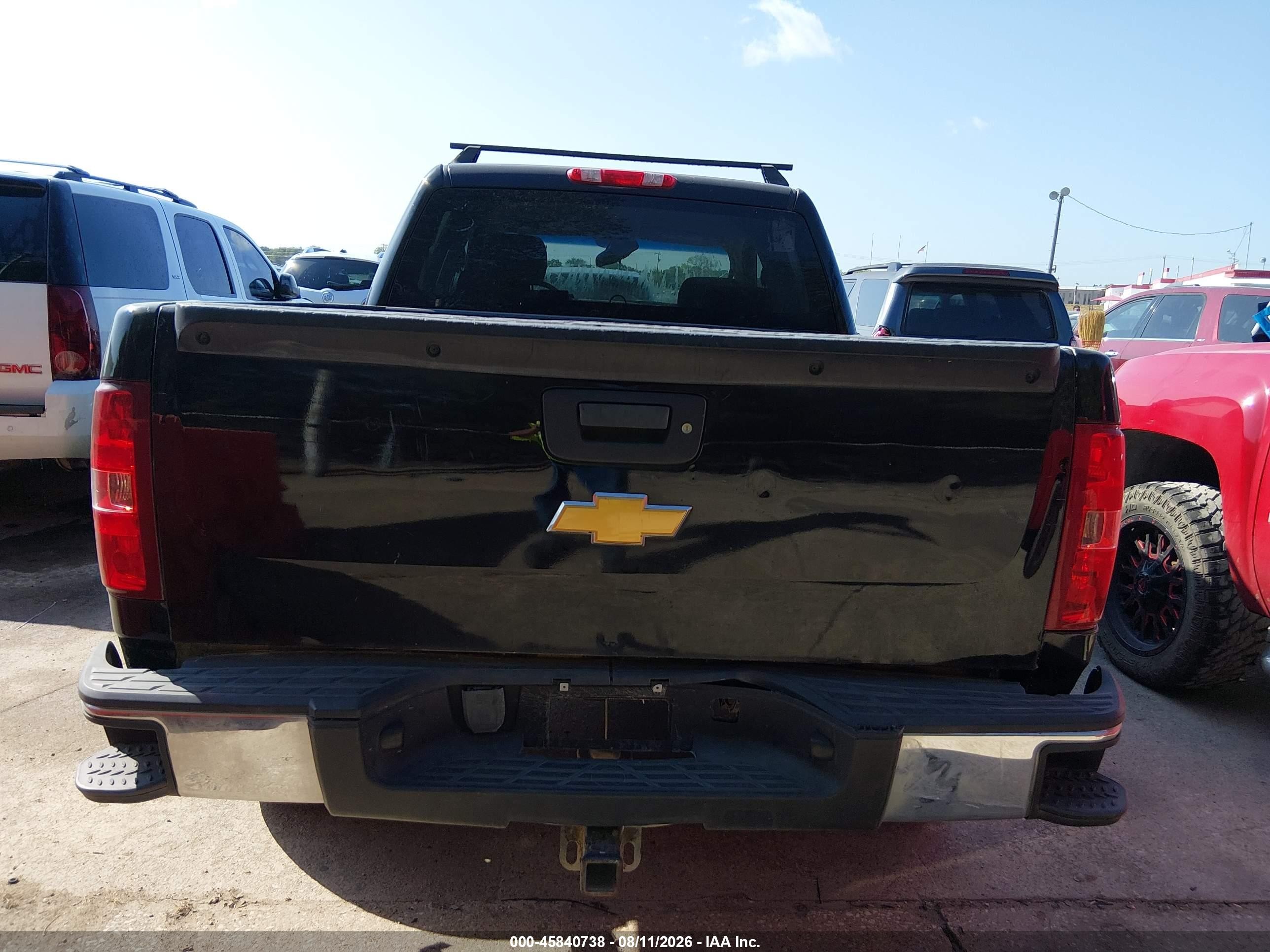 2011 Chevrolet Silverado 1500 Lt Black vin: 3GCPCSE02BG267908