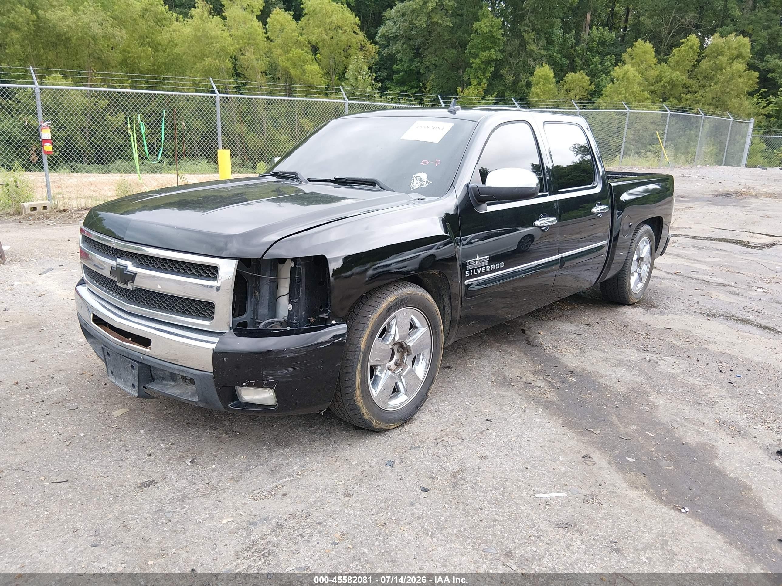 2011 Chevrolet Silverado 1500 Lt Black vin: 3GCPCSE02BG374327