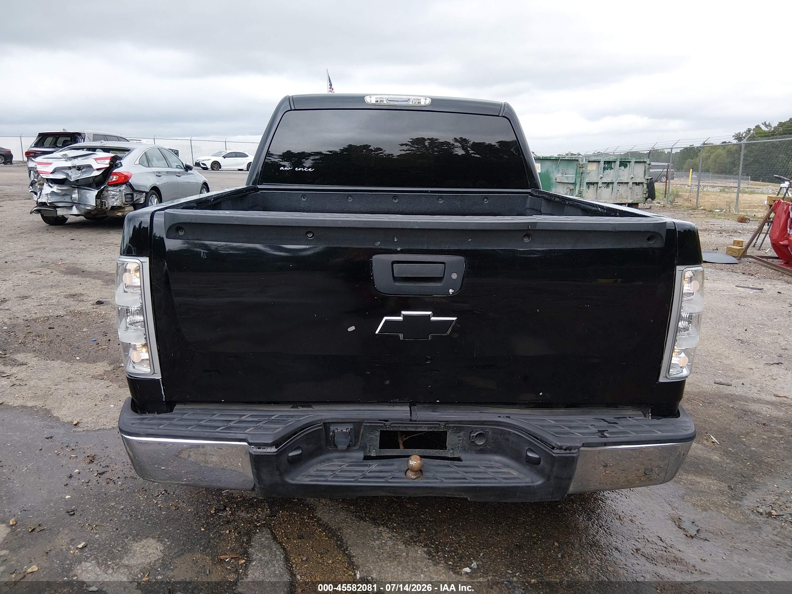 2011 Chevrolet Silverado 1500 Lt Black vin: 3GCPCSE02BG374327