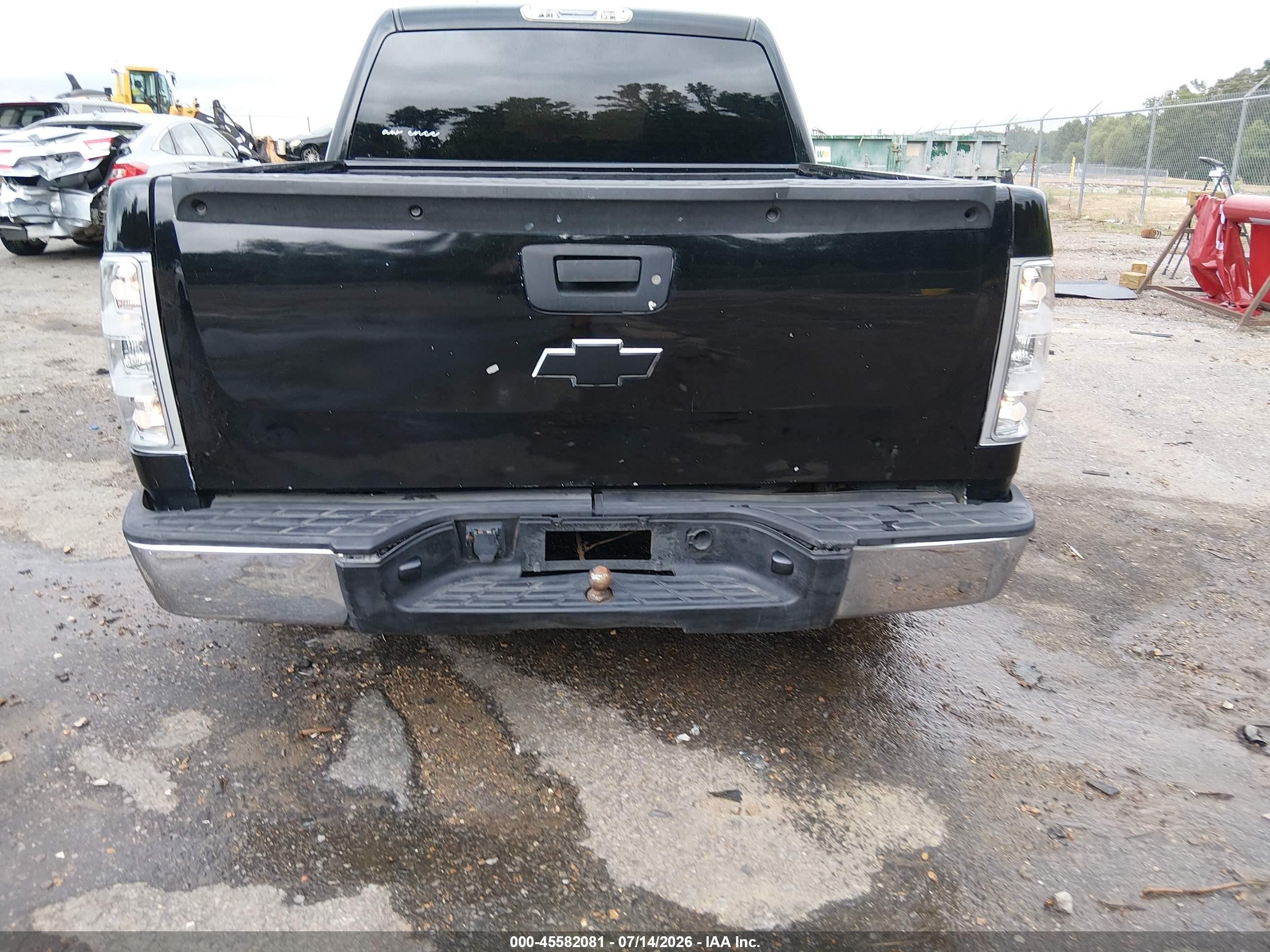 2011 Chevrolet Silverado 1500 Lt Black vin: 3GCPCSE02BG374327